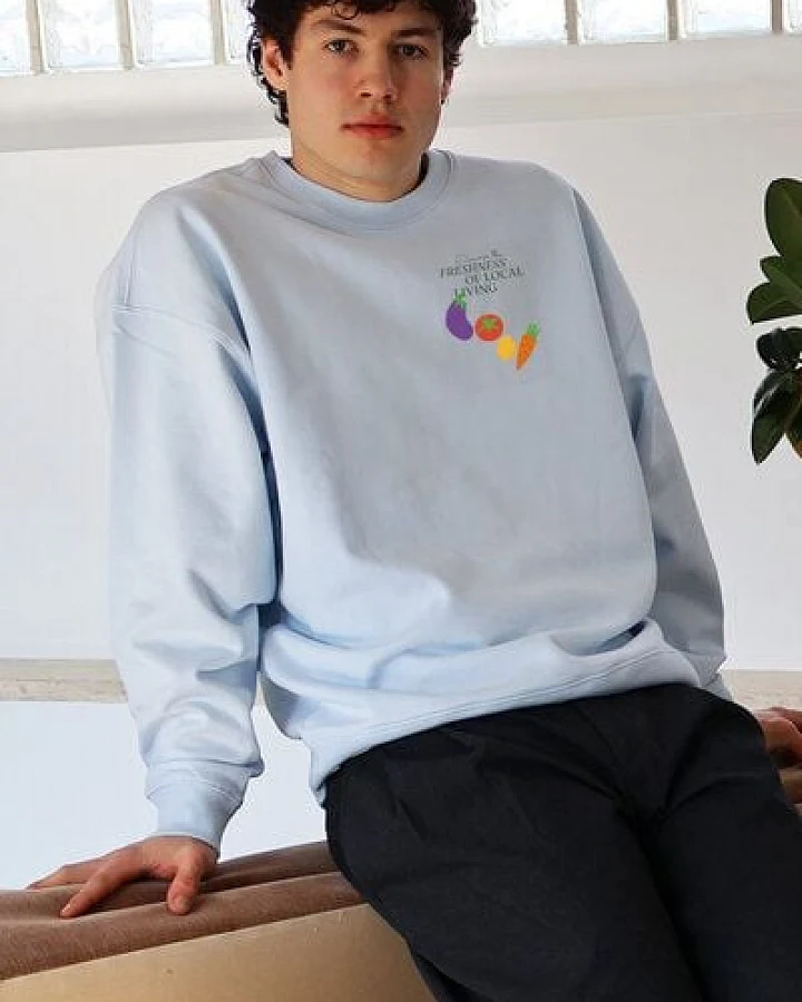 Kultgut Biofair- ESSENTIALS CREW Sweatshirt /Freshness of local living