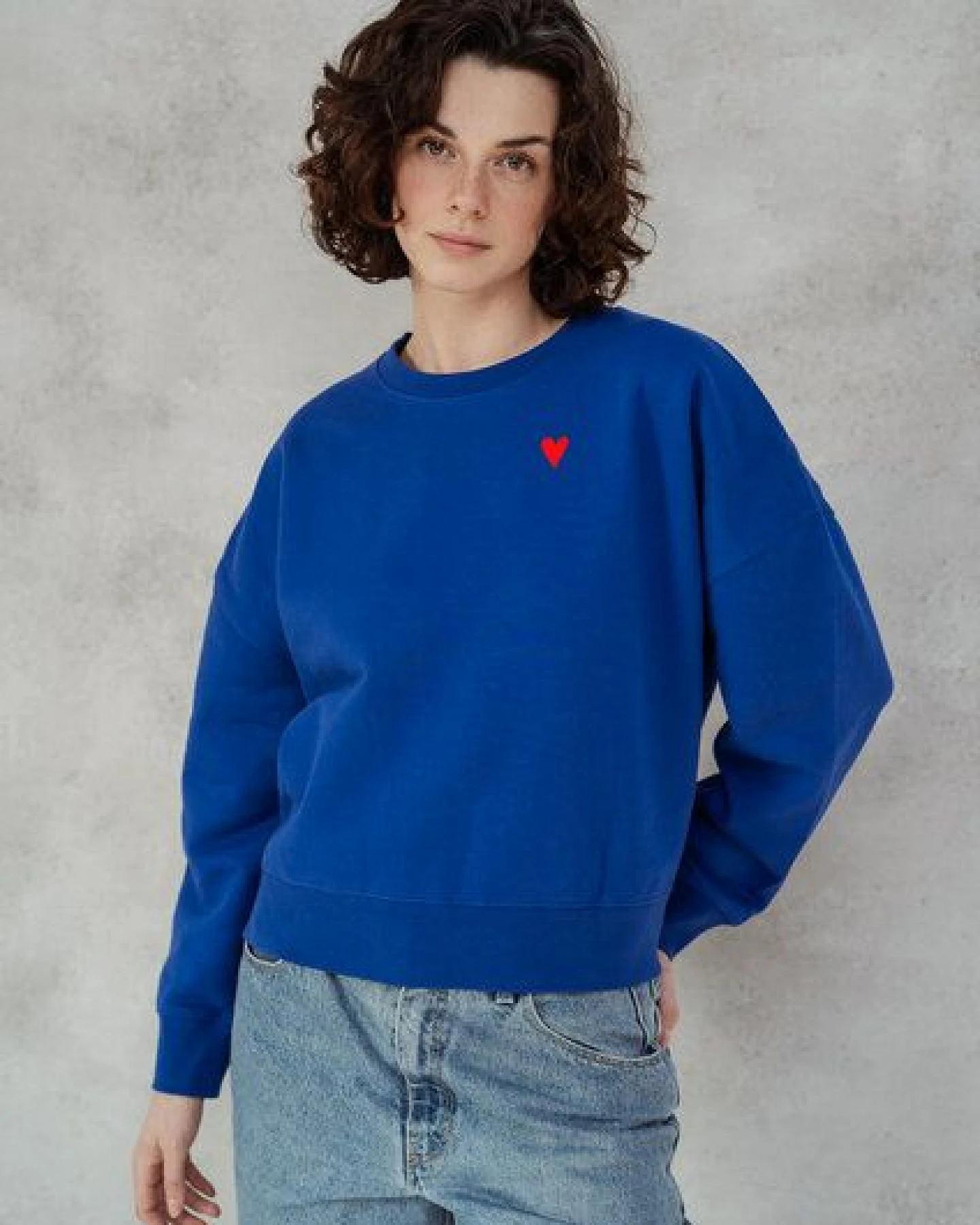 Kultgut Artdesign - Goodness Pulloversweater im Boxistyle / Red Heart – Ansicht 3