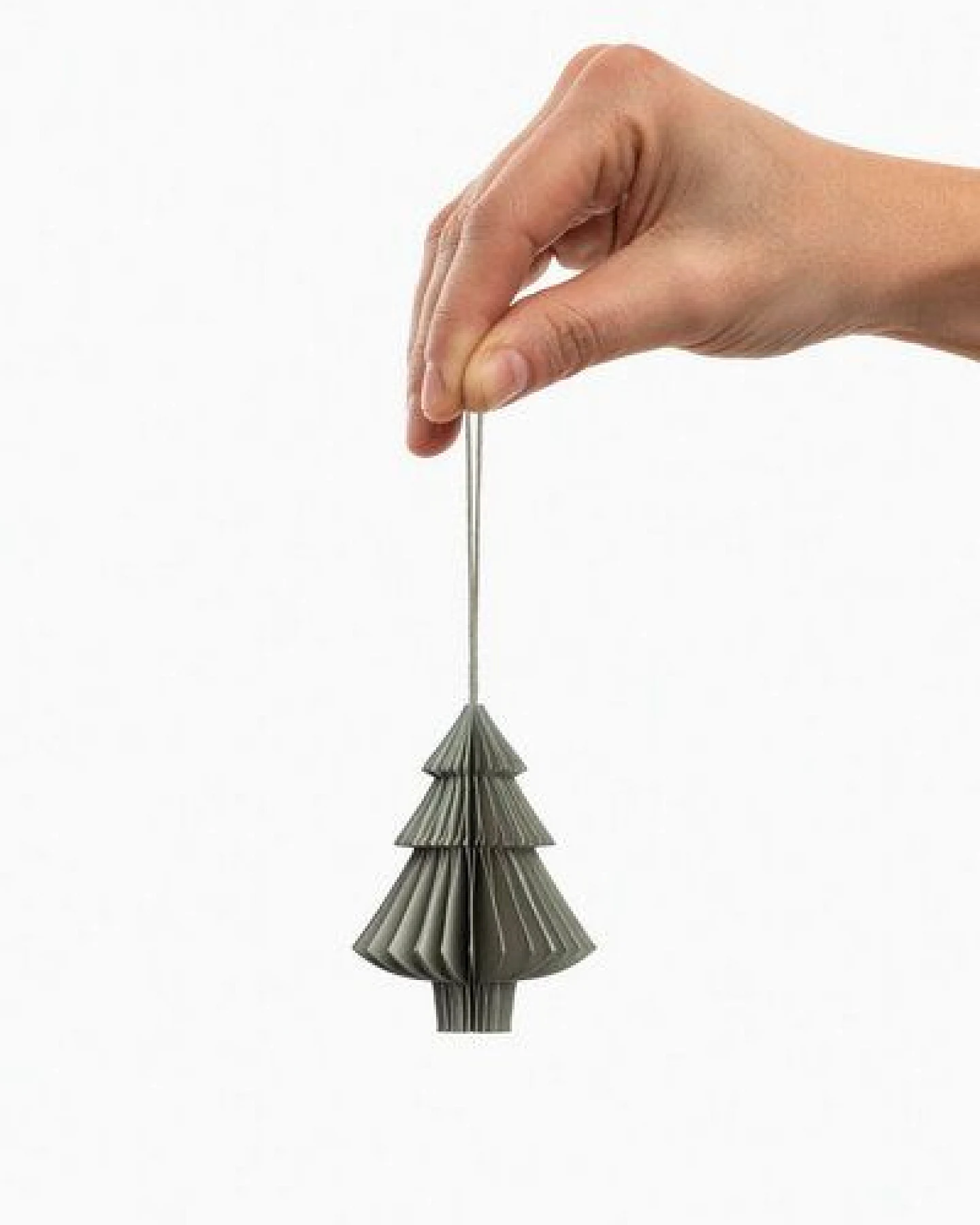 TRANQUILLO Papieranhänger TREE Weihnachtsbaum Tanne Deko – Ansicht 2
