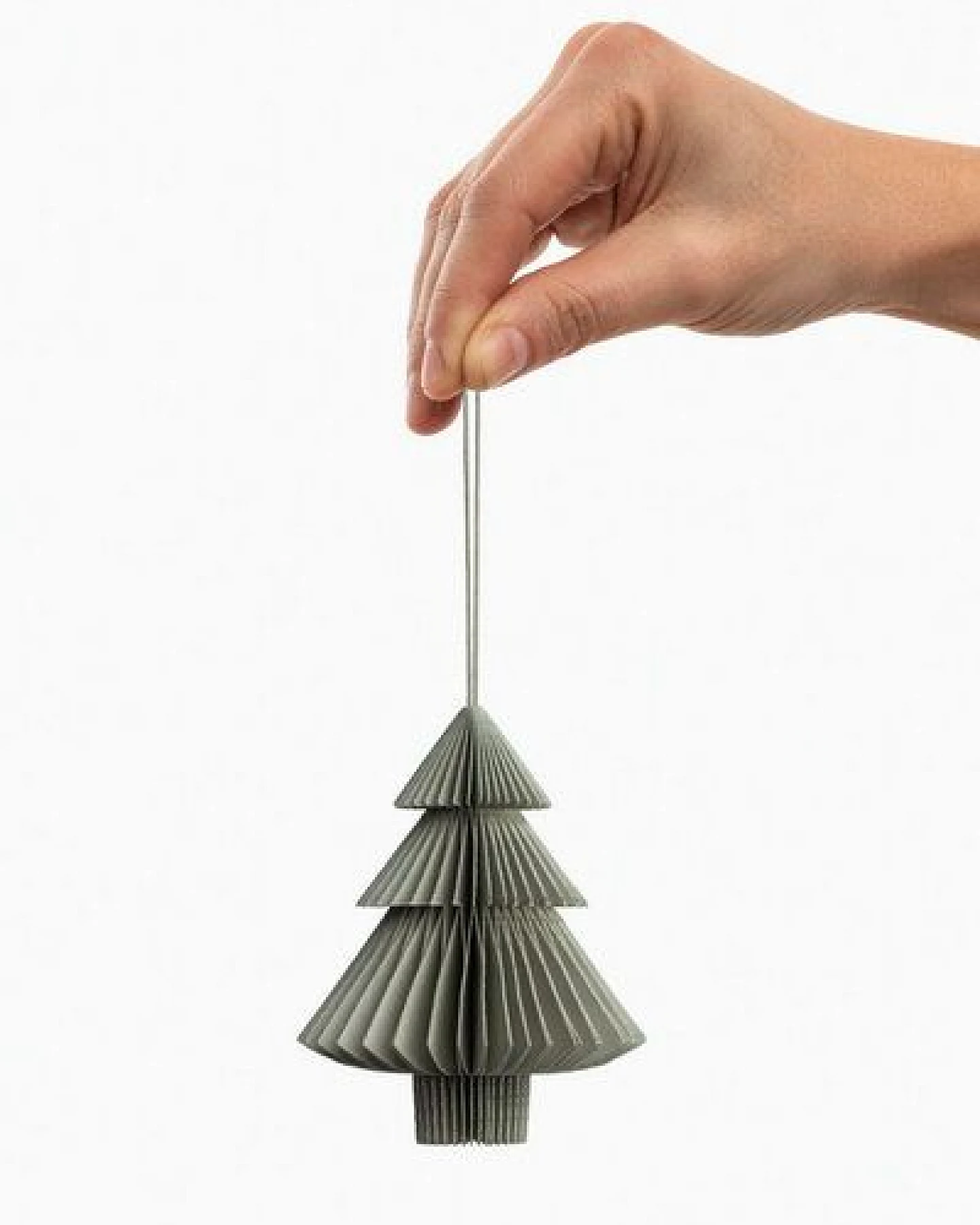 TRANQUILLO Papieranhänger TREE Weihnachtsbaum Tanne Deko – Ansicht 2