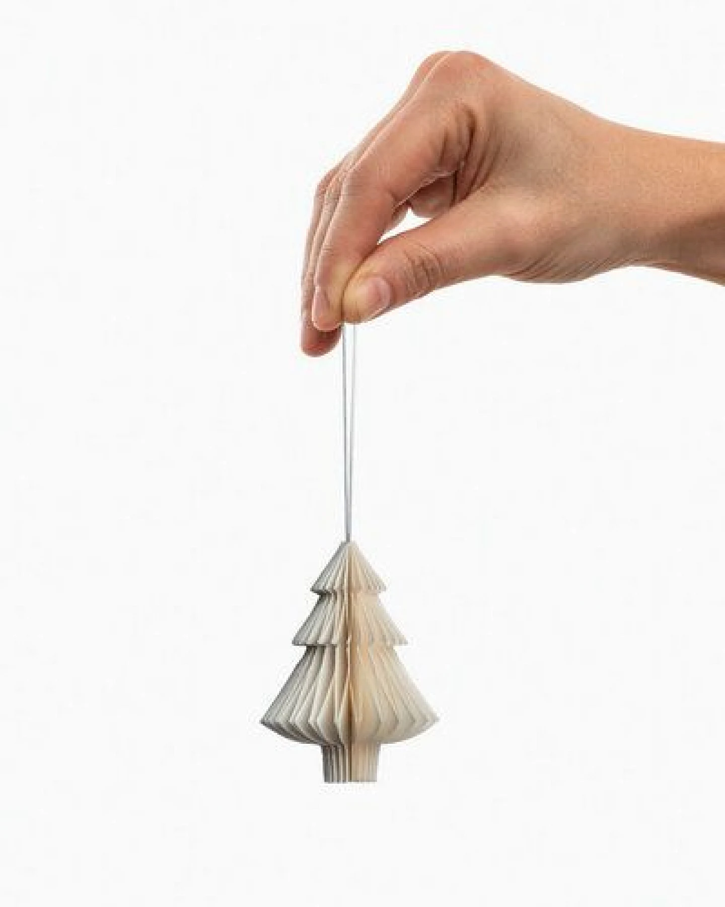 TRANQUILLO Papieranhänger TREE Weihnachtsbaum Tanne Deko – Ansicht 2