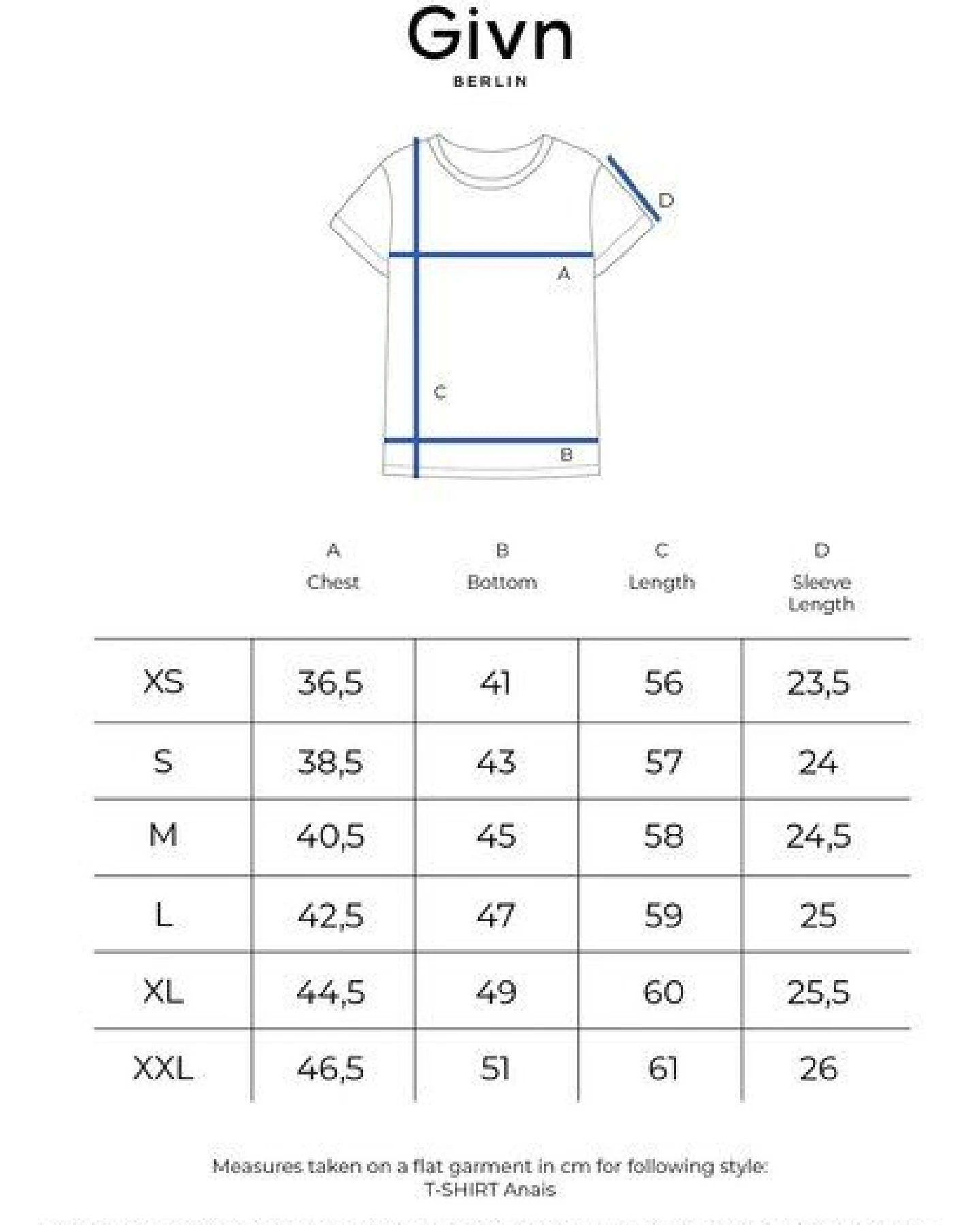 Givn Berlin Top GBANAIS aus Bio-Baumwoll Jersey – Ansicht 3
