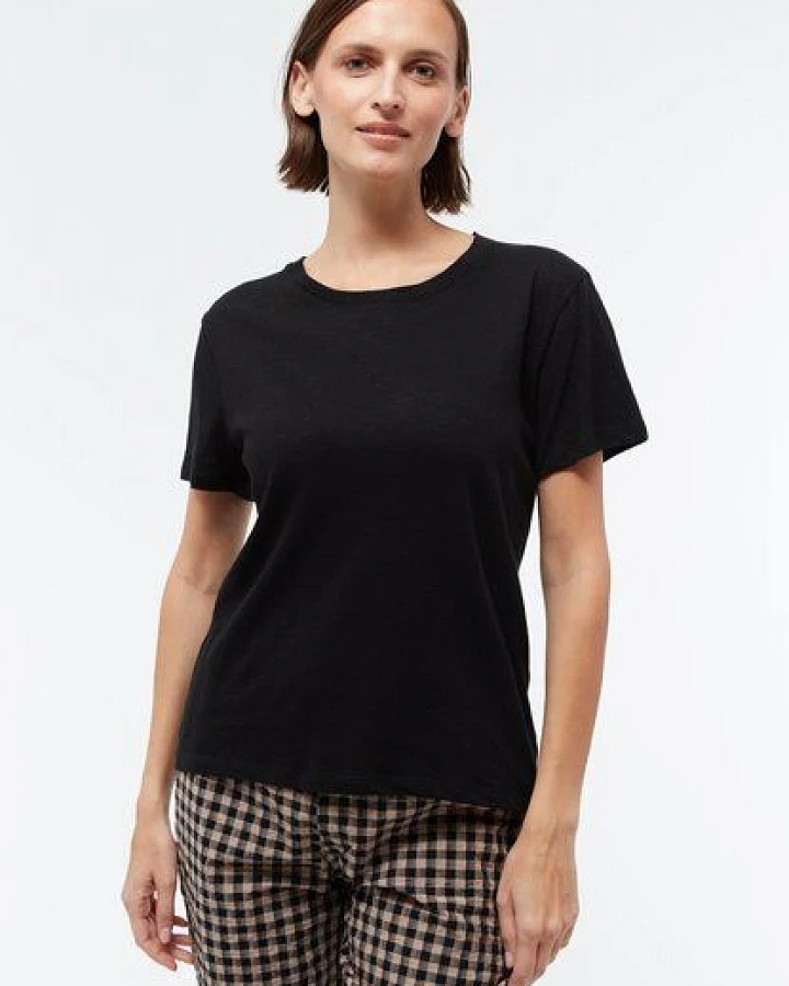 Givn Berlin T-Shirt GBJULIA aus Baumwoll-Leinen Mix