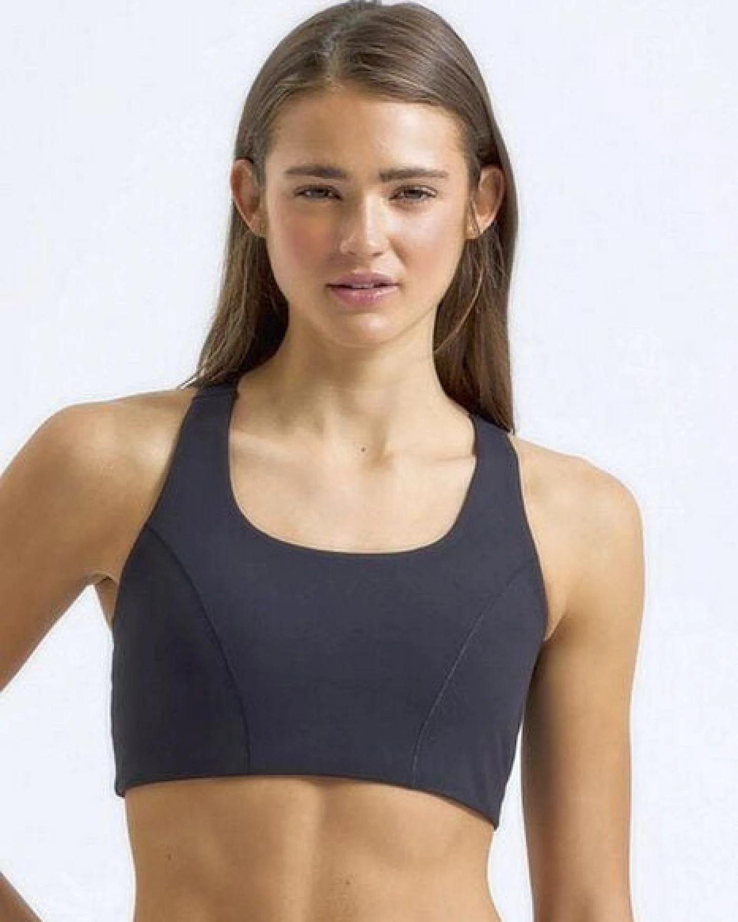 TriDri® Recycled High Impact Sports Bra Sport BH Ringerback – Ansicht 2