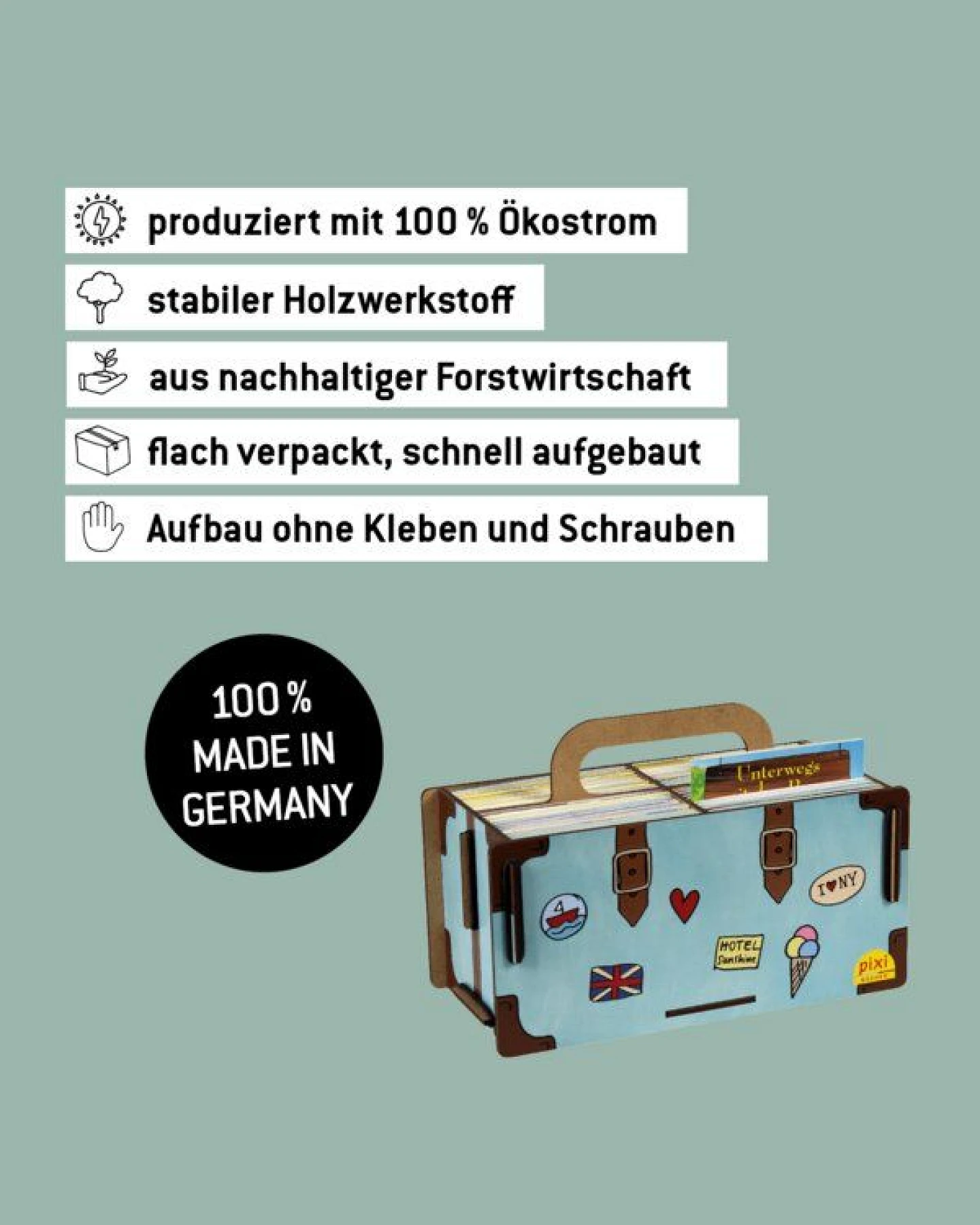 WERKHAUS Pixi-Reisekoffer – Ansicht 2