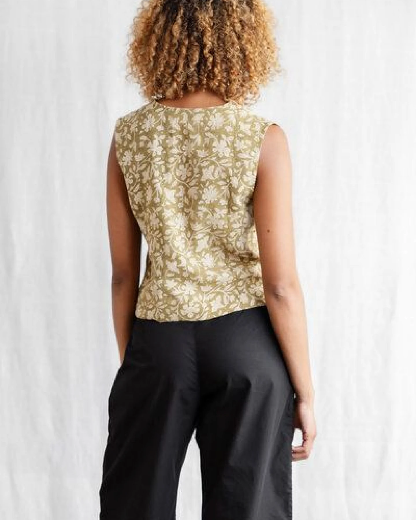 Jyoti - Fair Works Hanf/ Tencel Top Chatania – Ansicht 3