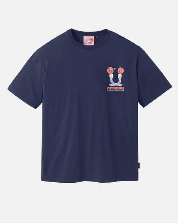 Herren T-Shirt aus Bio-Baumwolle - APOSERIS PLAY TOGETHER - recolution