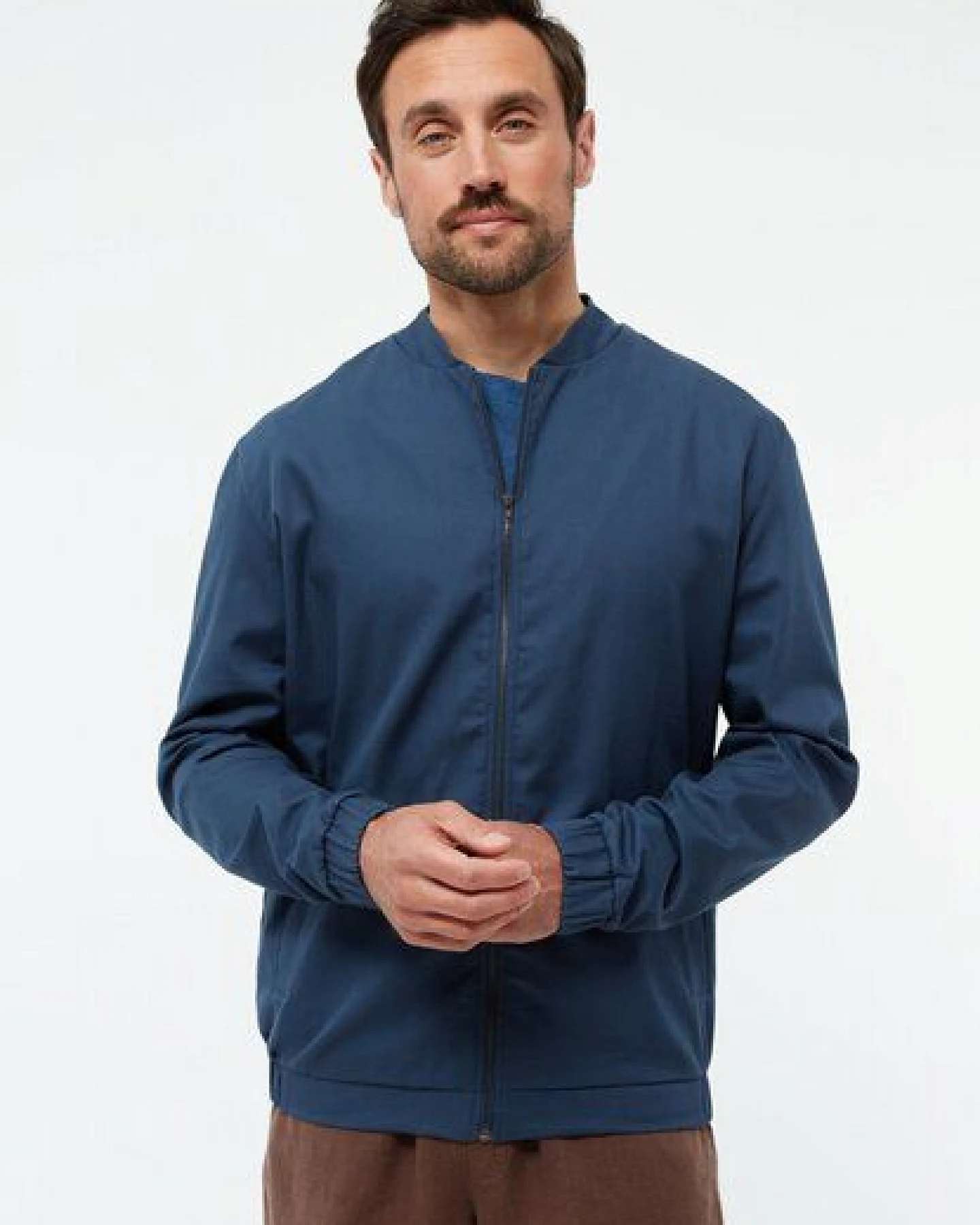 Givn Berlin Blousonjacke GBCASPER aus fester Bio-Baumwolle – Ansicht 3