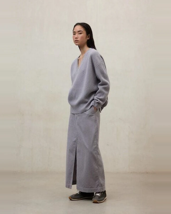 ECOALF Feincord-Rock NALA aus Biobaumwolle und rec. Baumwolle, Soft-Violet