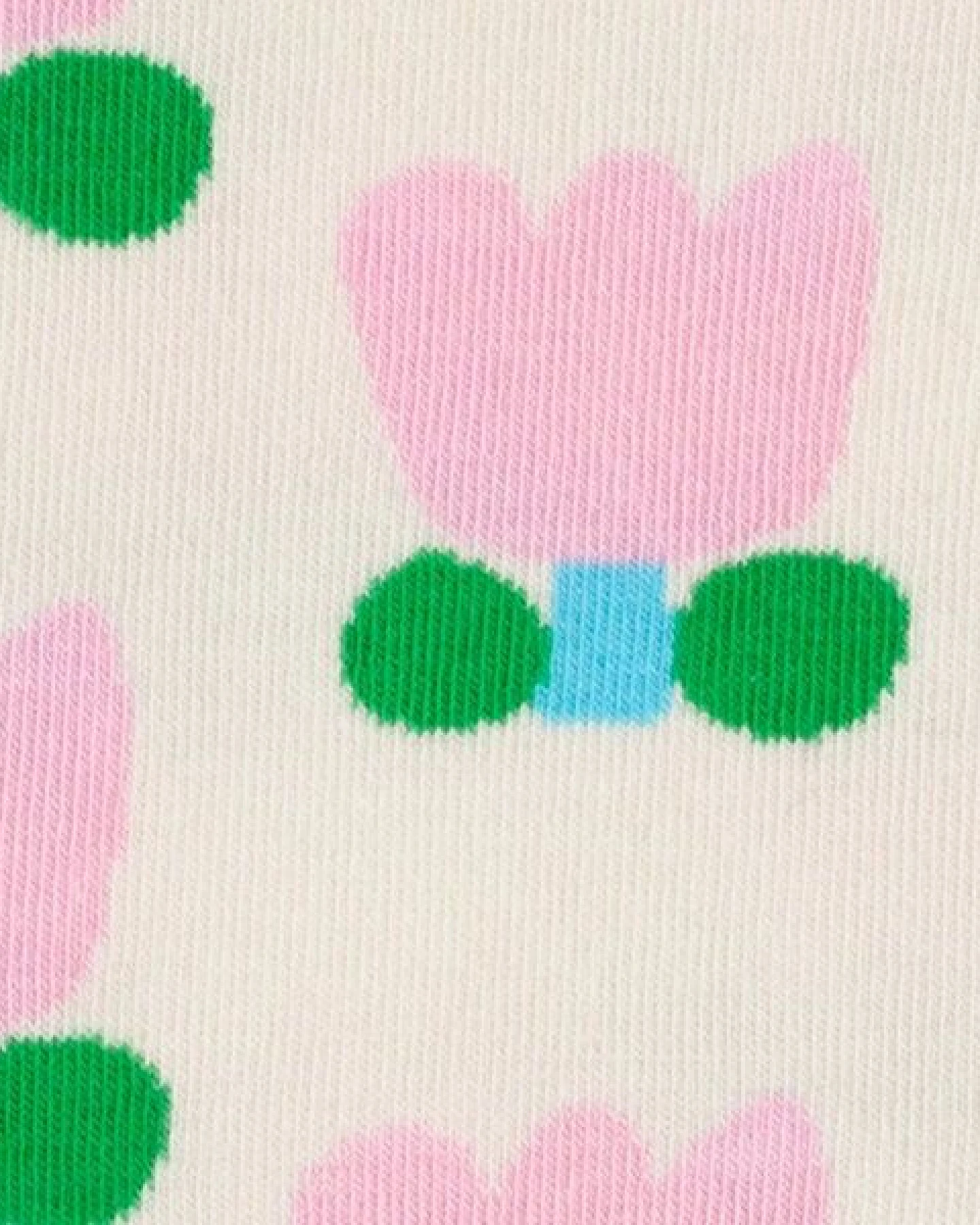 DillySocks Socken Tiny Tulips aus Biobaumwoll-Mix – Ansicht 2