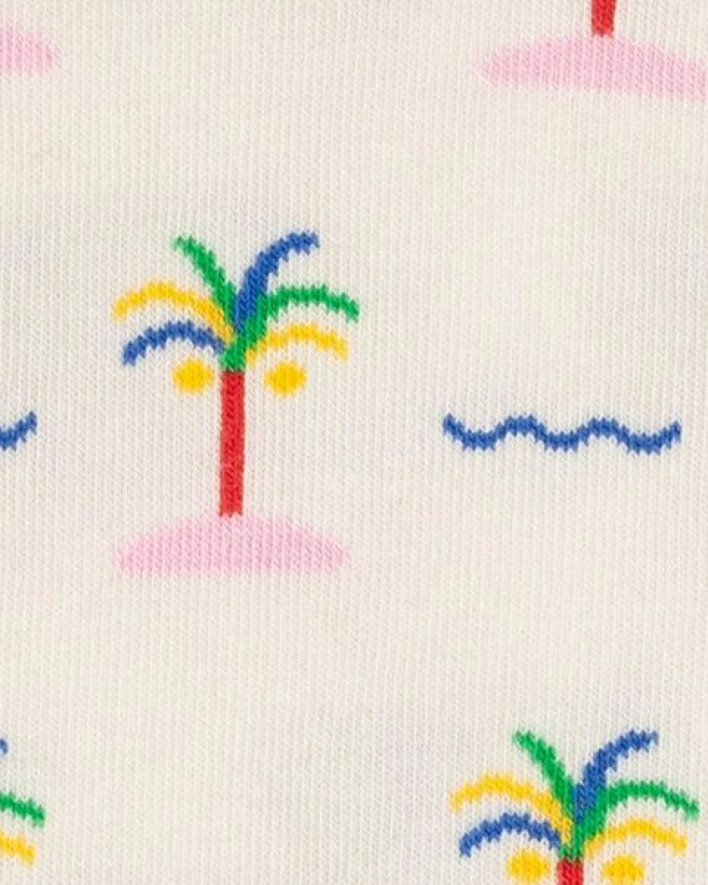 DillySocks Socken Palm Paradise aus Biobaumwoll-Mix – Ansicht 2