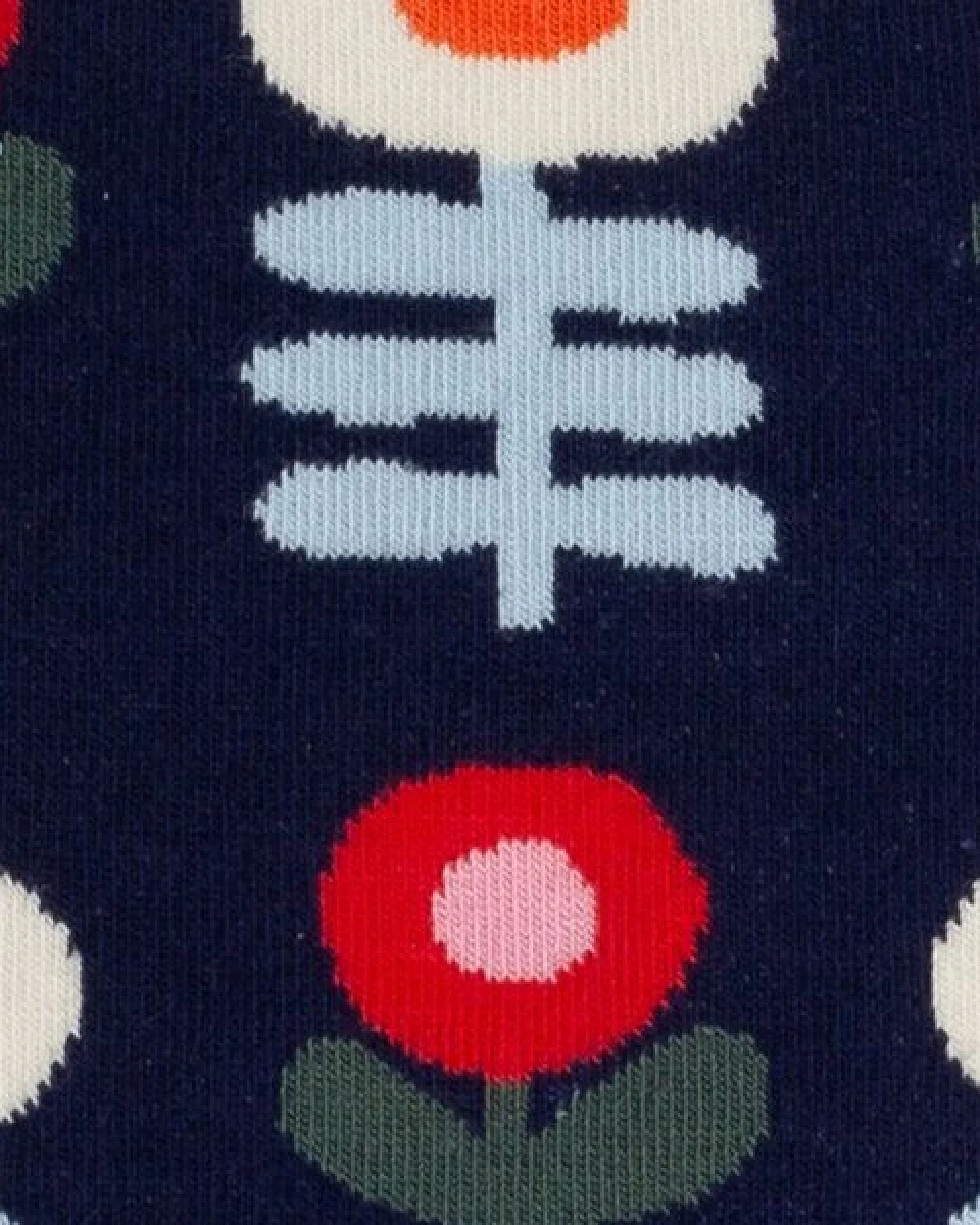 DillySocks Socken Nordic Bloom aus Biobaumwoll-Mix – Ansicht 2