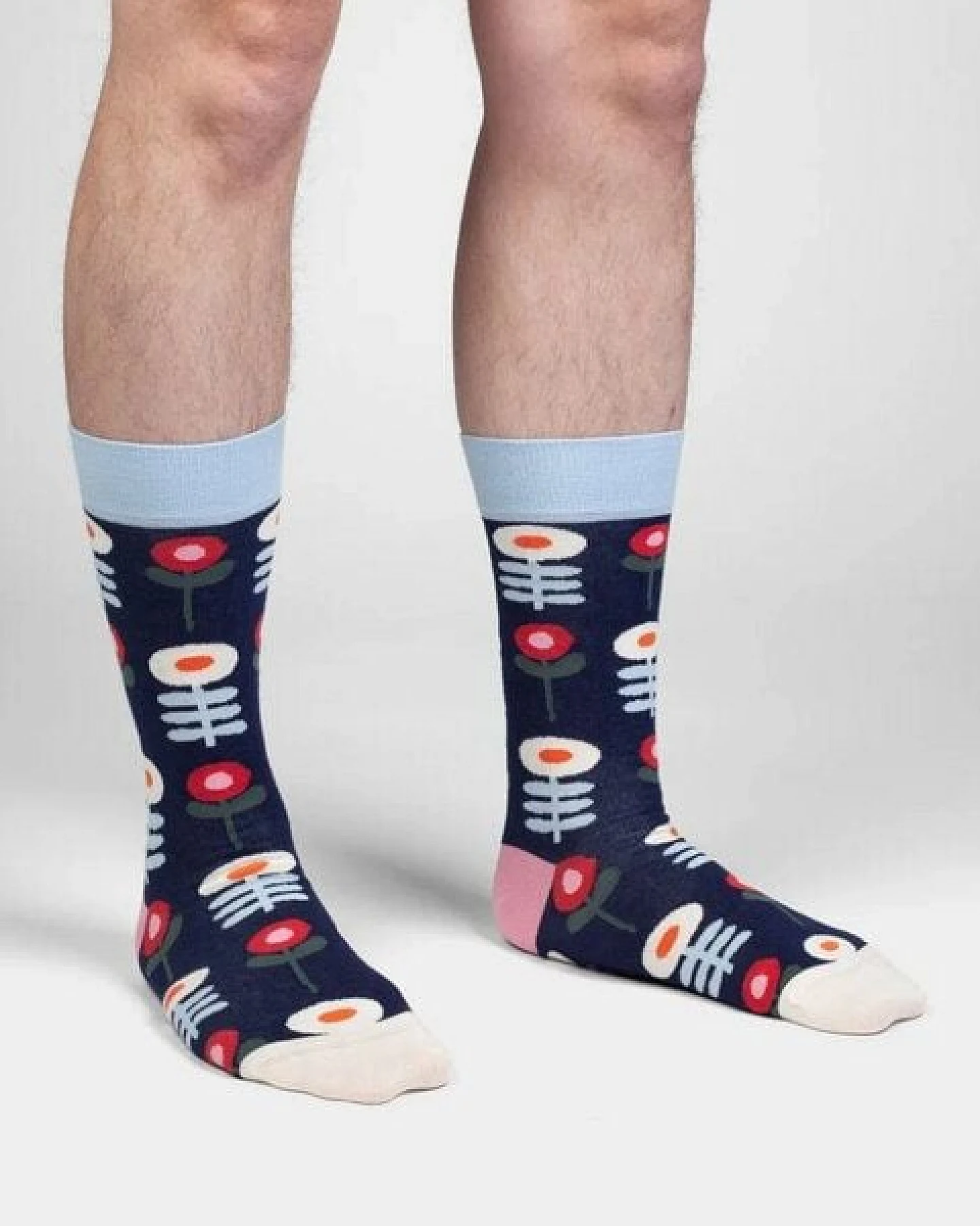 DillySocks Socken Nordic Bloom aus Biobaumwoll-Mix – Ansicht 4