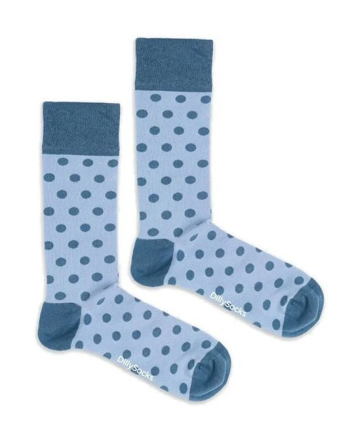 DillySocks Socken Heaven Dots aus Biobaumwoll-Mix