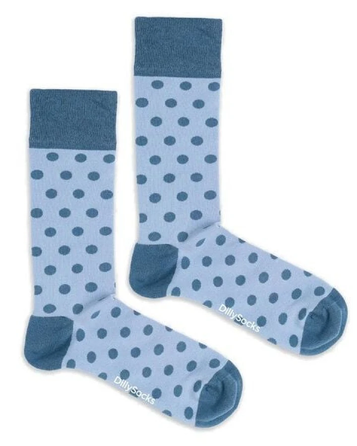 DillySocks Socken Heaven Dots aus Biobaumwoll-Mix