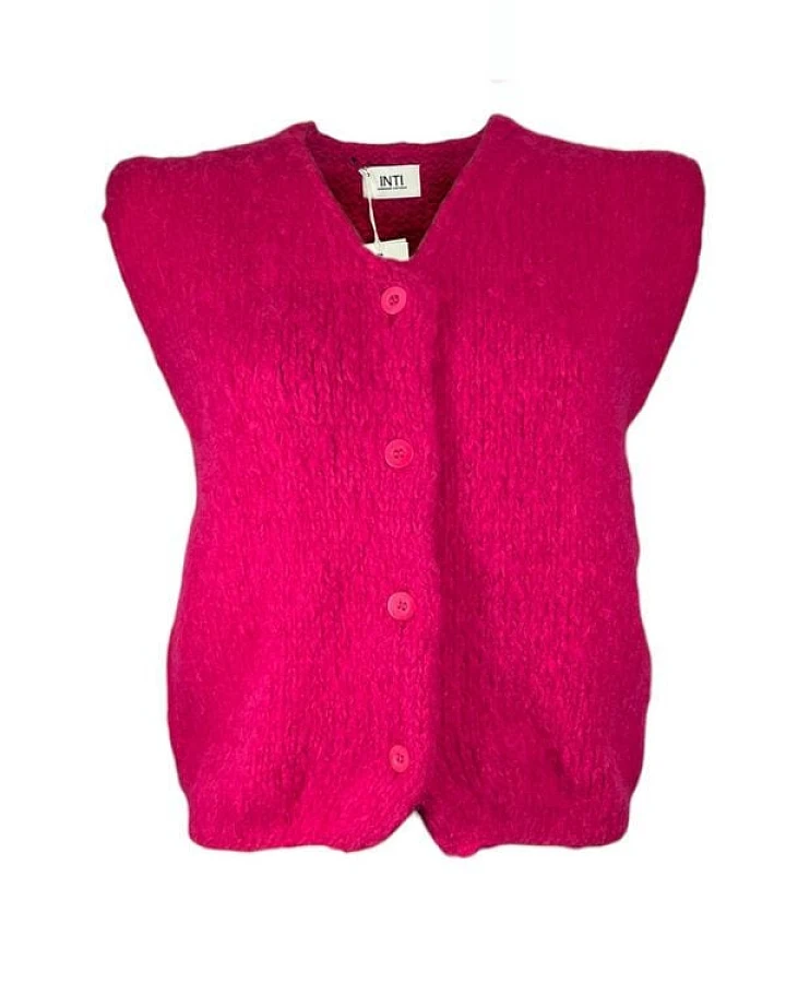 INTI Knitwear Anabel superflauschiger Alpaka-Cardigan