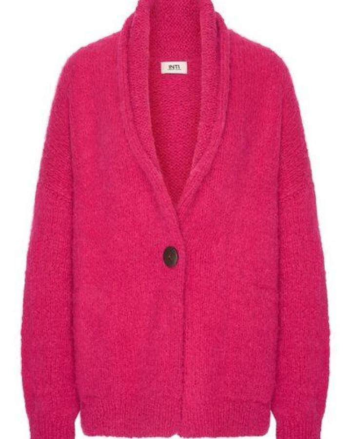 INTI Knitwear Fernanda superflauschiger Alpaka-Cardigan