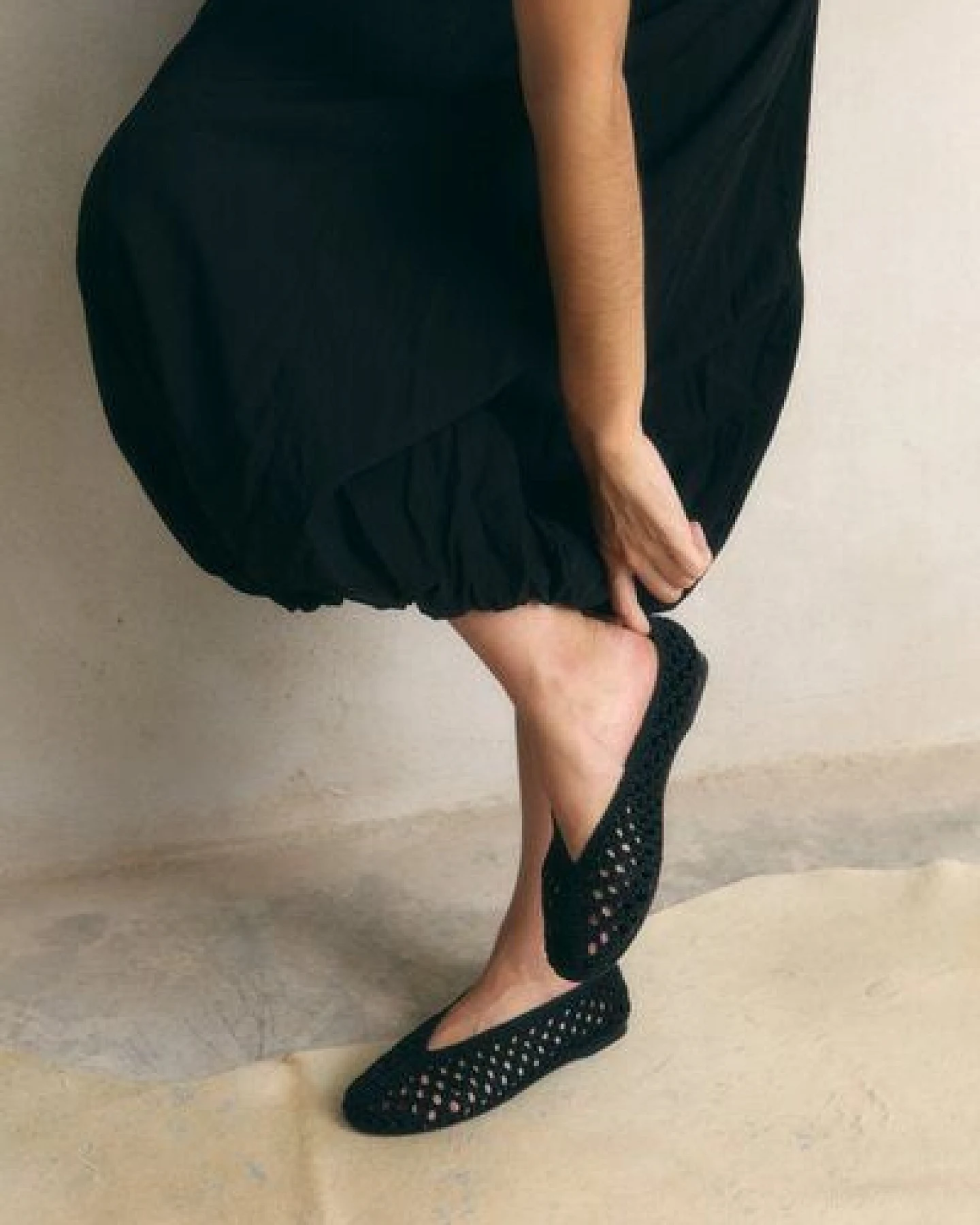 Jutelaune Liv Black Ballerinas – Ansicht 2