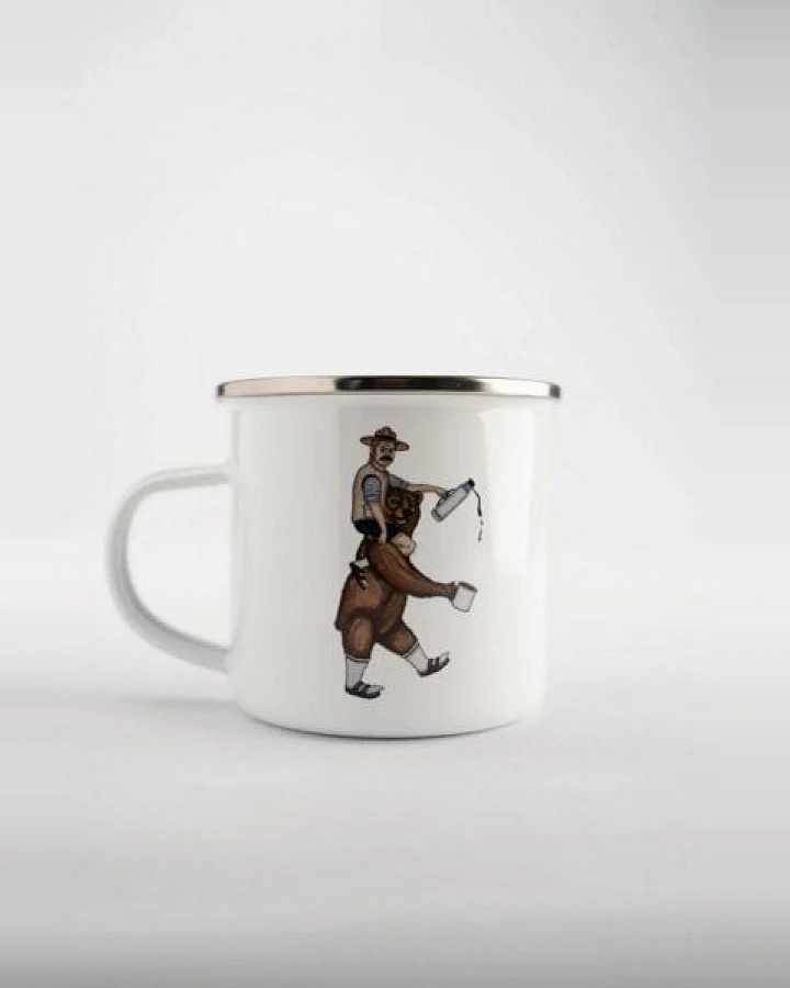LAKOR Nordic Über Emaille Tasse