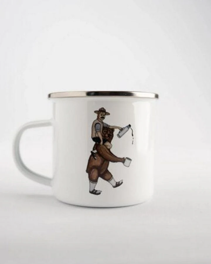 LAKOR Nordic Über Emaille Tasse