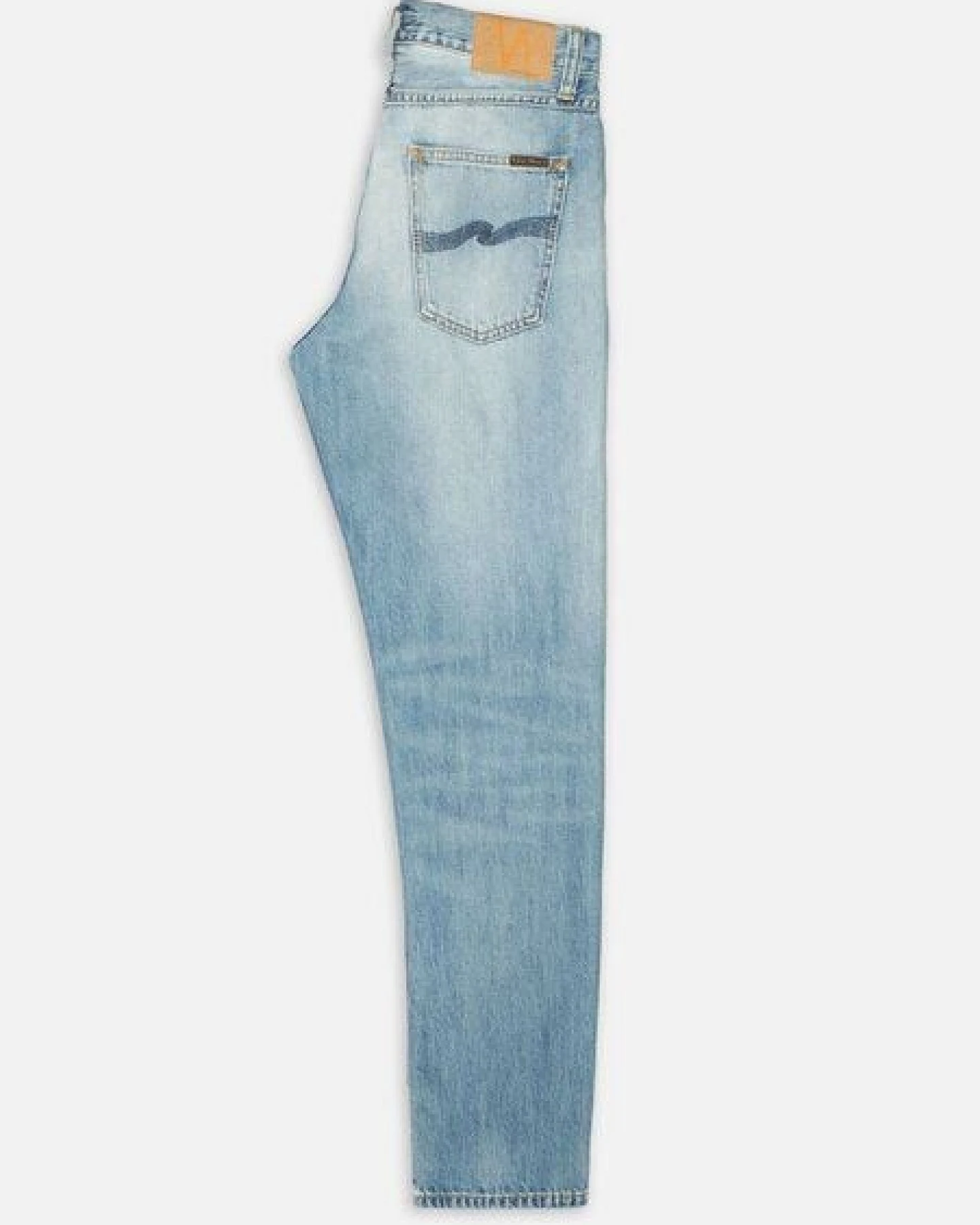 Nudie Jeans Steady Eddie II aus Biobaumwolle - Washed Up – Ansicht 2