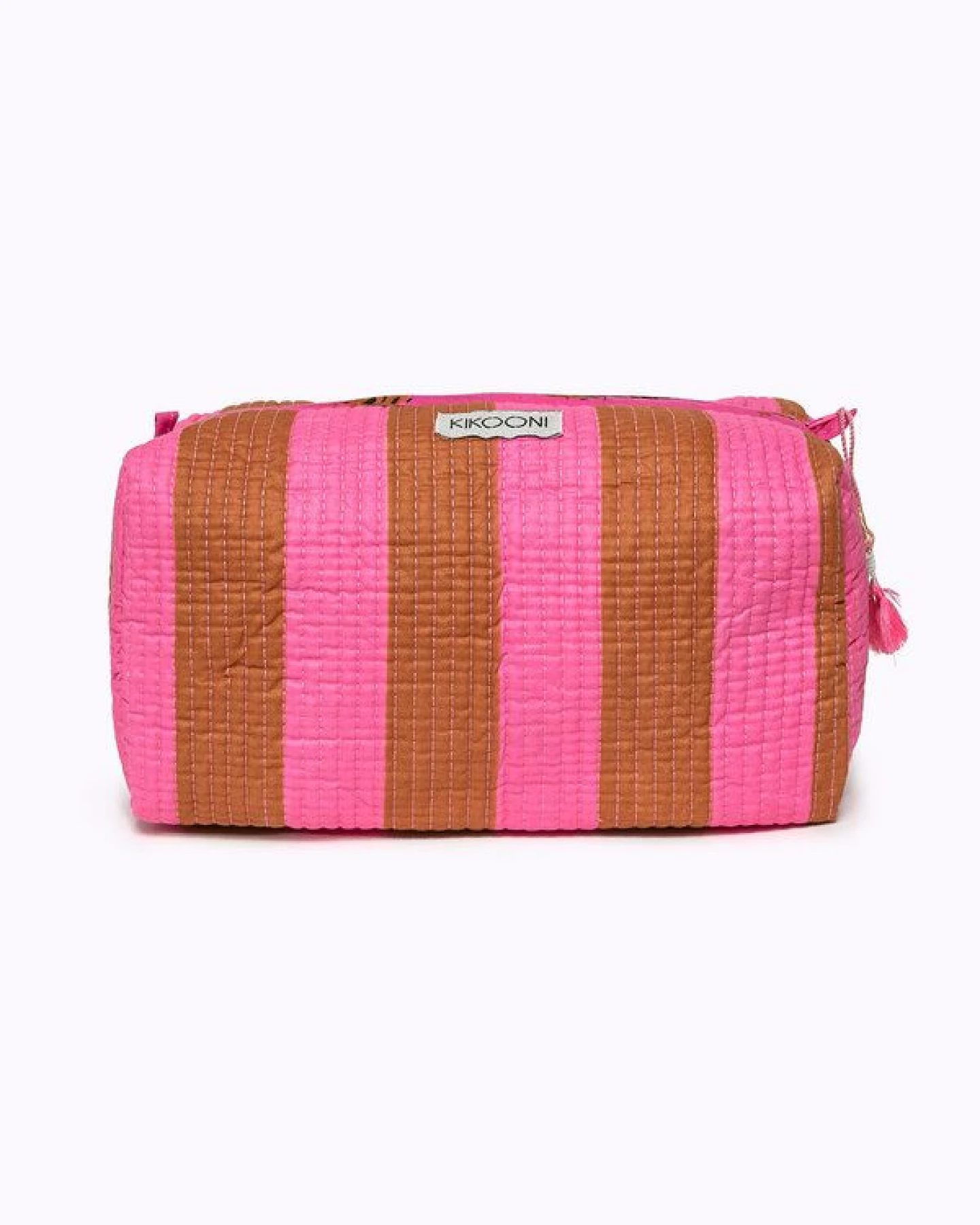 KIKOONI handgefertigte Kosmetiktasche "Bold Stripes" – Ansicht 2