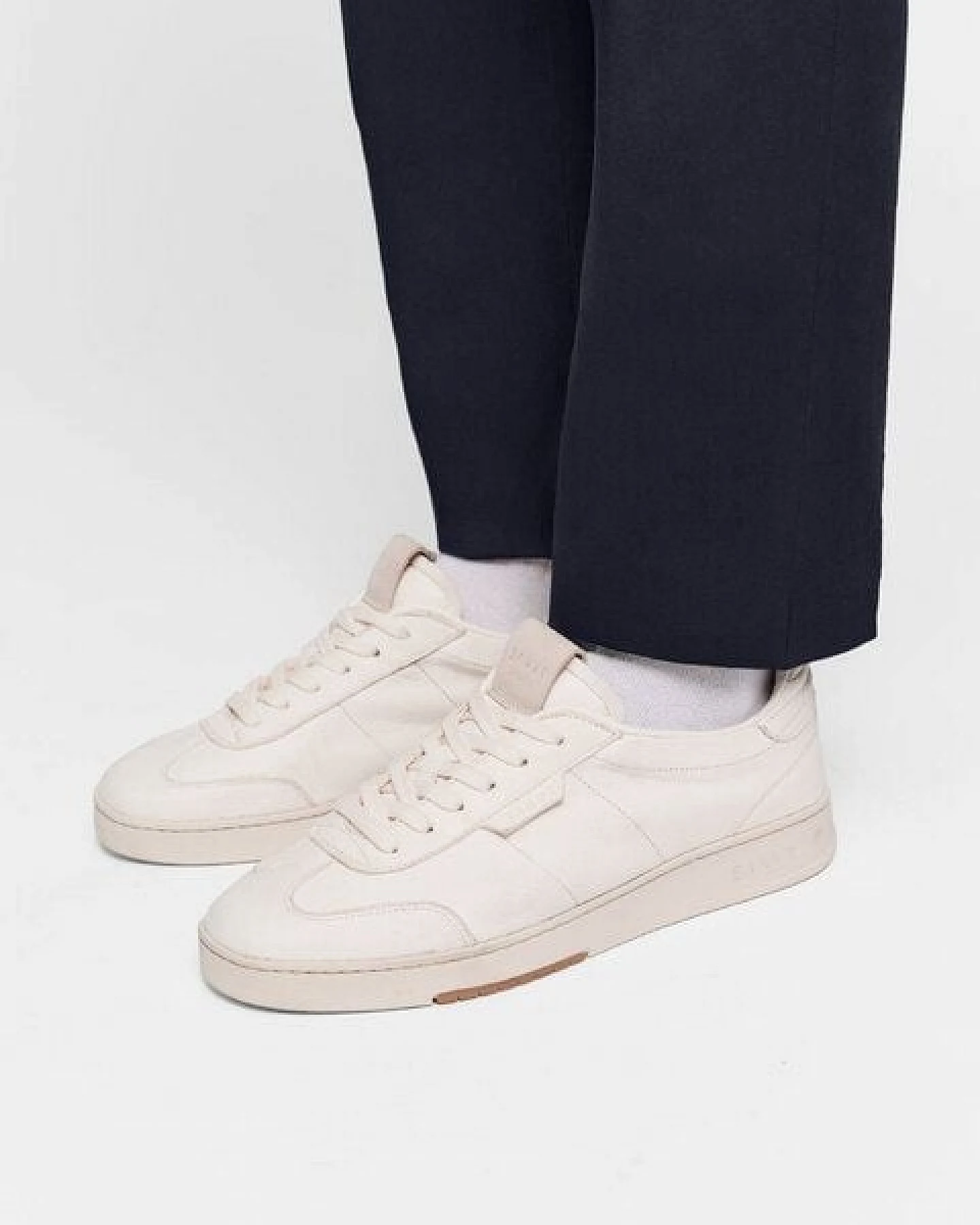 SANVT Der Terrace Sneaker - Off White / Leder – Ansicht 3
