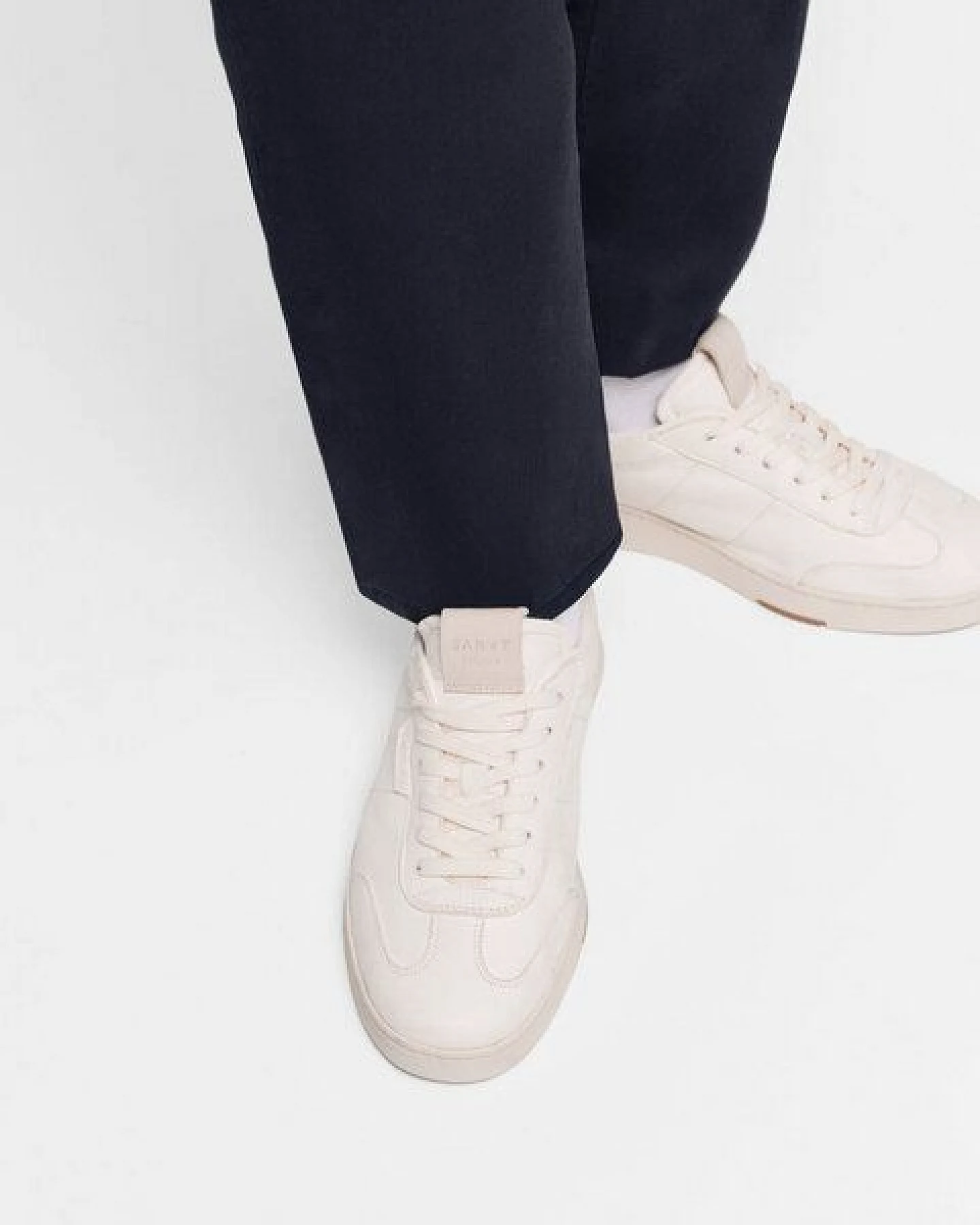 SANVT Der Terrace Sneaker - Off White / Leder – Ansicht 2