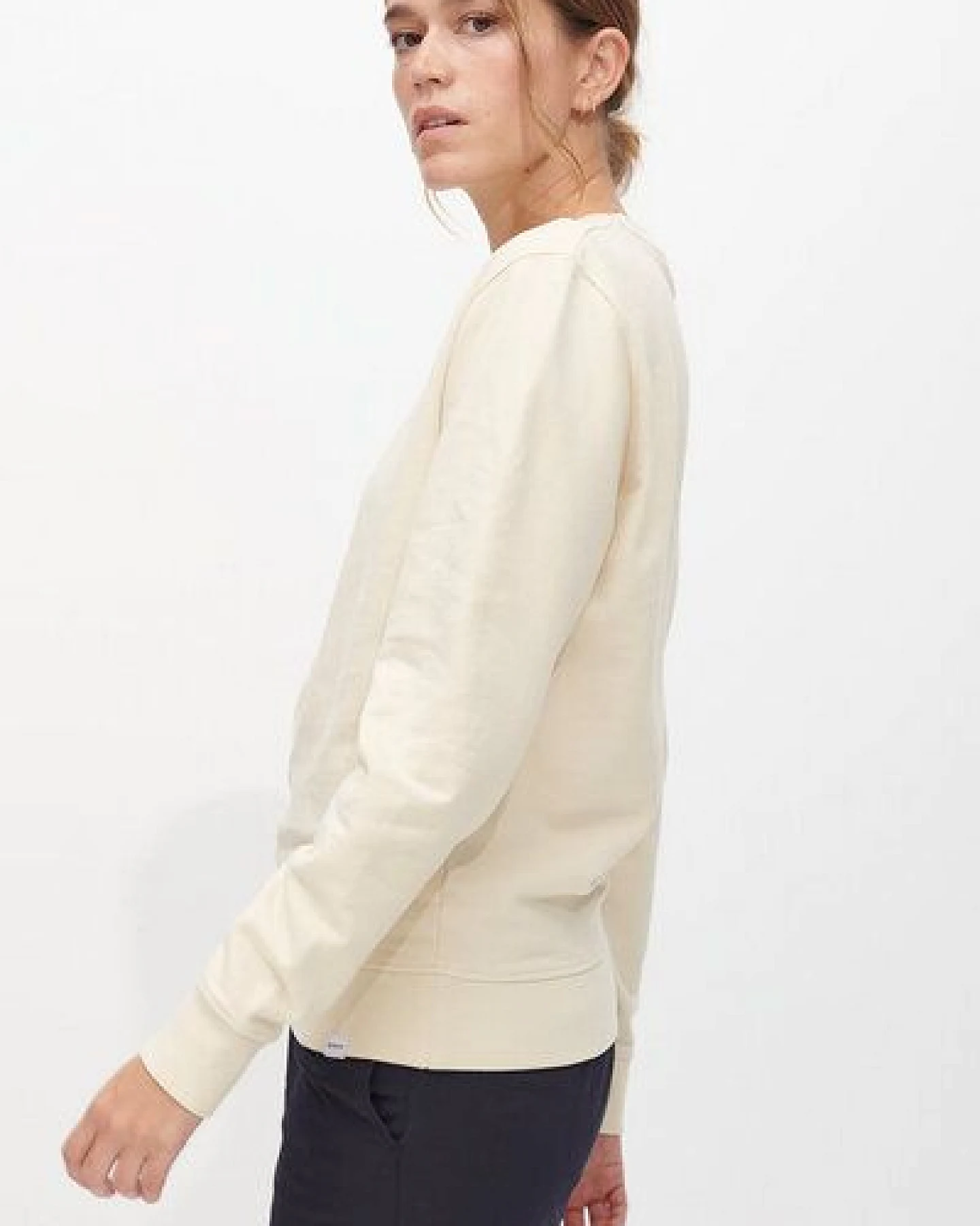 SANVT Das Unisex Sweatshirt - Beige – Ansicht 2