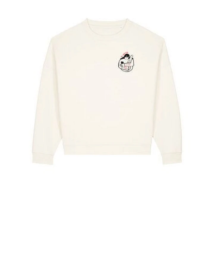Kultgut Artdesign - Biofair- Kuscheliger Sweatpullover / une baguette