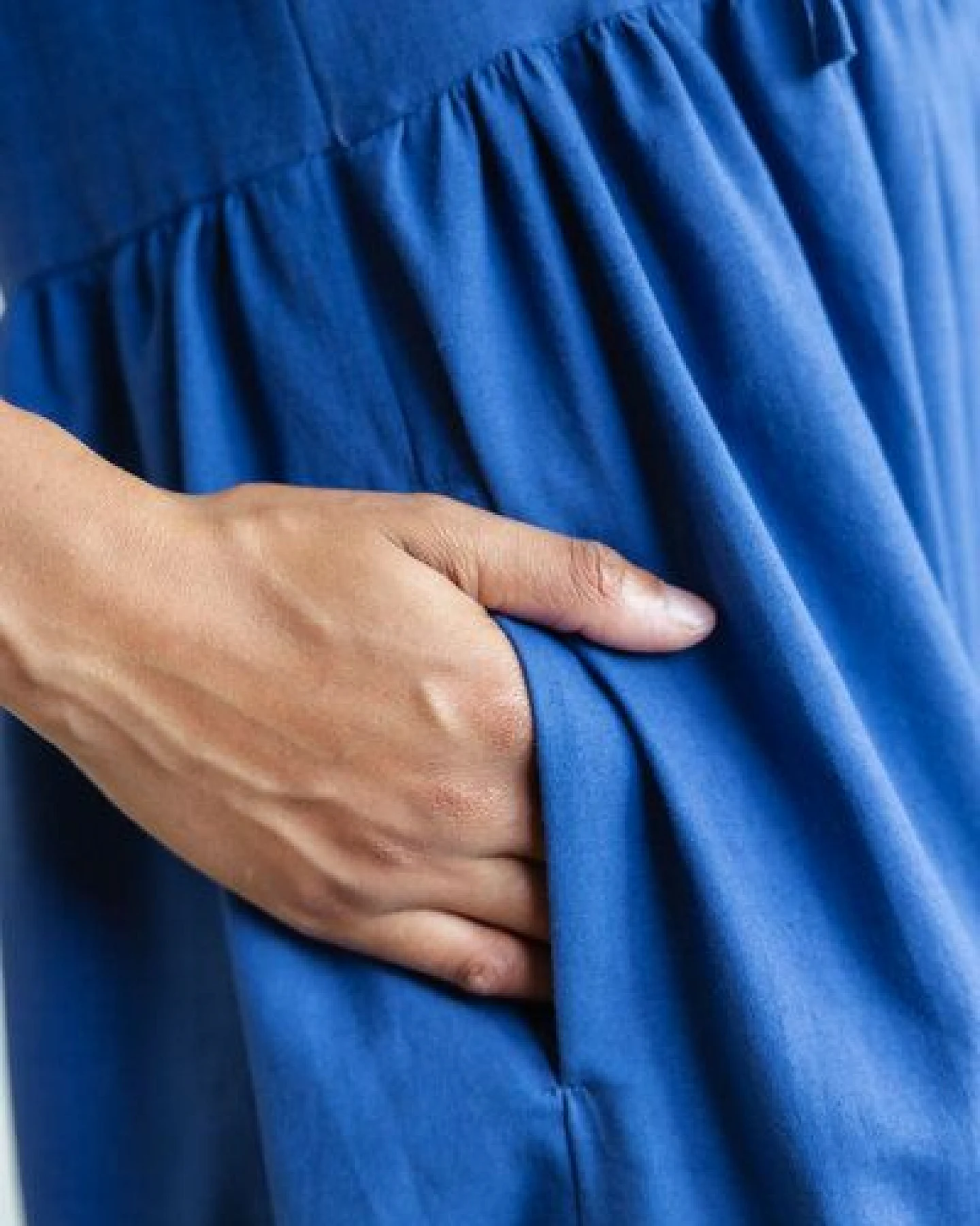 Jyoti - Fair Works Bio-Baumwoll Kleid Paudali – Ansicht 4