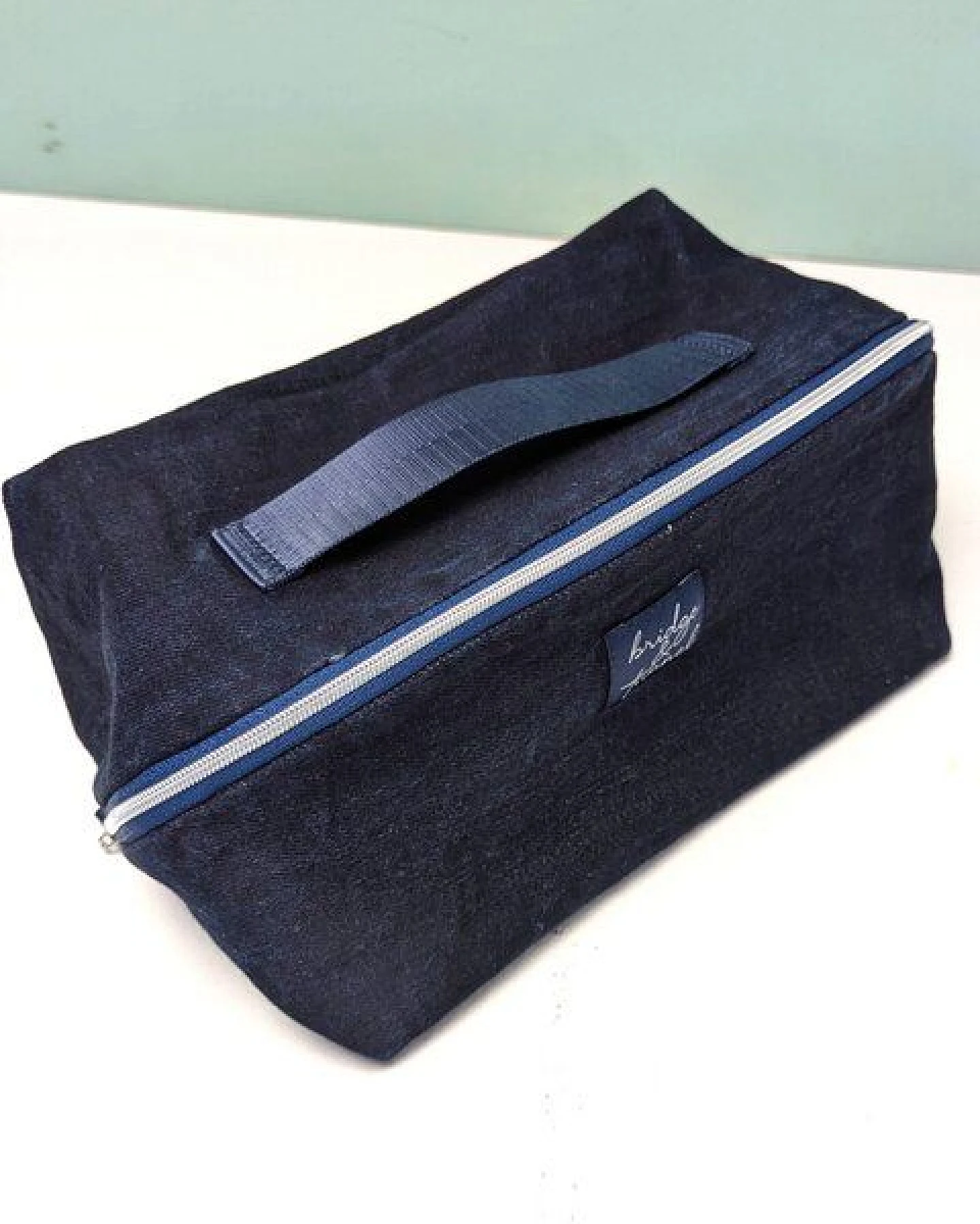 Bridge&Tunnel Kosmetiktasche Denim raw - Archive Sale – Ansicht 3