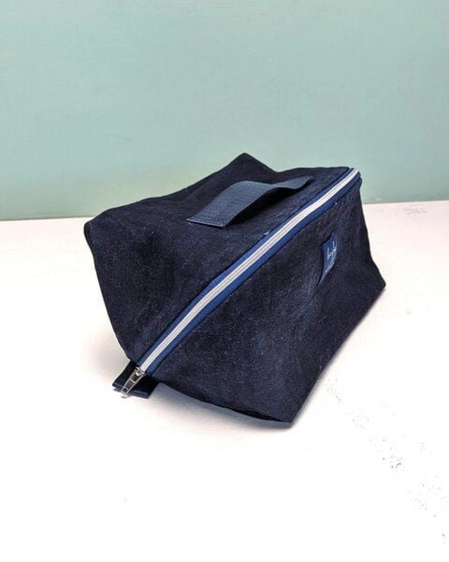 Bridge&Tunnel Kosmetiktasche Denim raw - Archive Sale – Ansicht 4