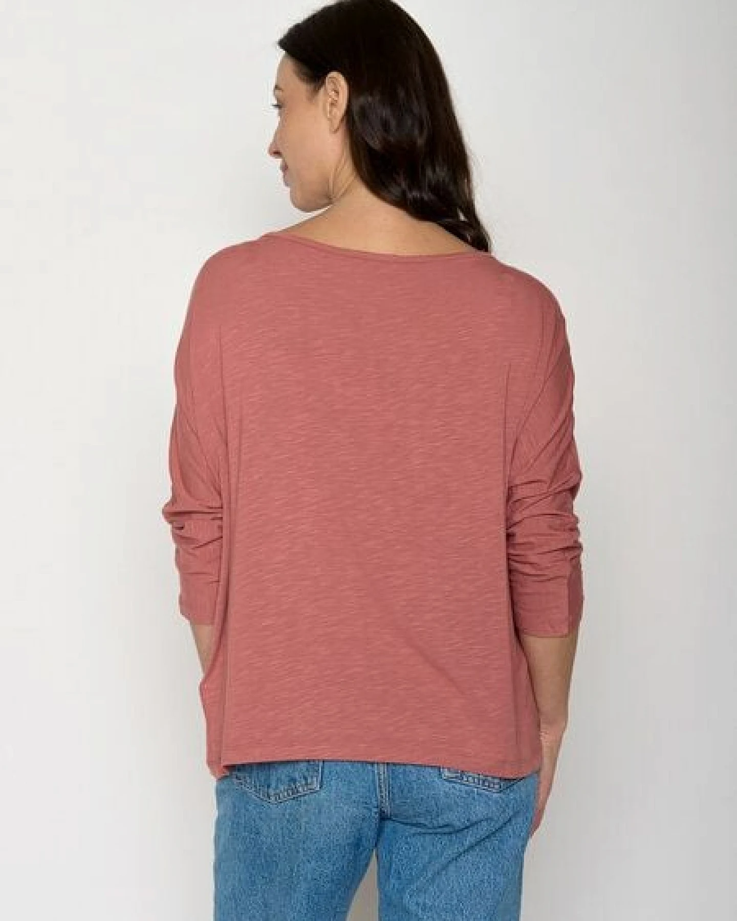 GREENBOMB Bloom Classic Simper - Gemütliches Longsleeve aus Viskose (LENZING ECOVERO) Mix / hochwertiger Print / Fair & Vegan – Ansicht 4