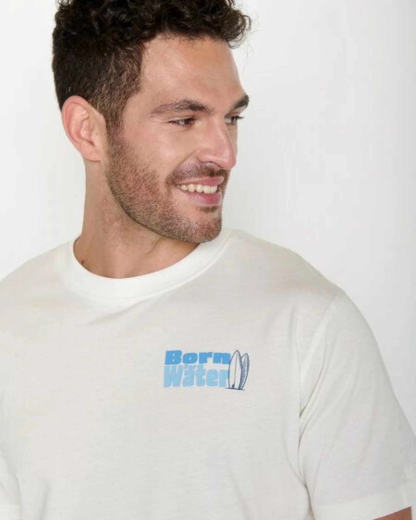 GREENBOMB Dog Surf Fusion - Lässiges Oversize-T-Shirt aus Bio-Baumwolle / hochwertiger Print / GOTS / Fair & Vegan – Ansicht 3