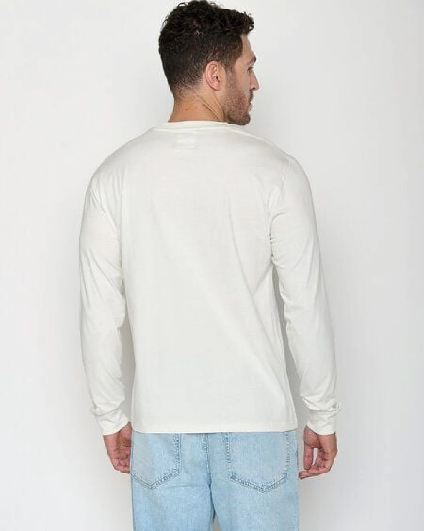 GREENBOMB La Bicicleta Crisp - Sportliches Longsleeve / hochwertiger Print / GOTS / Fair & Vegan – Ansicht 4