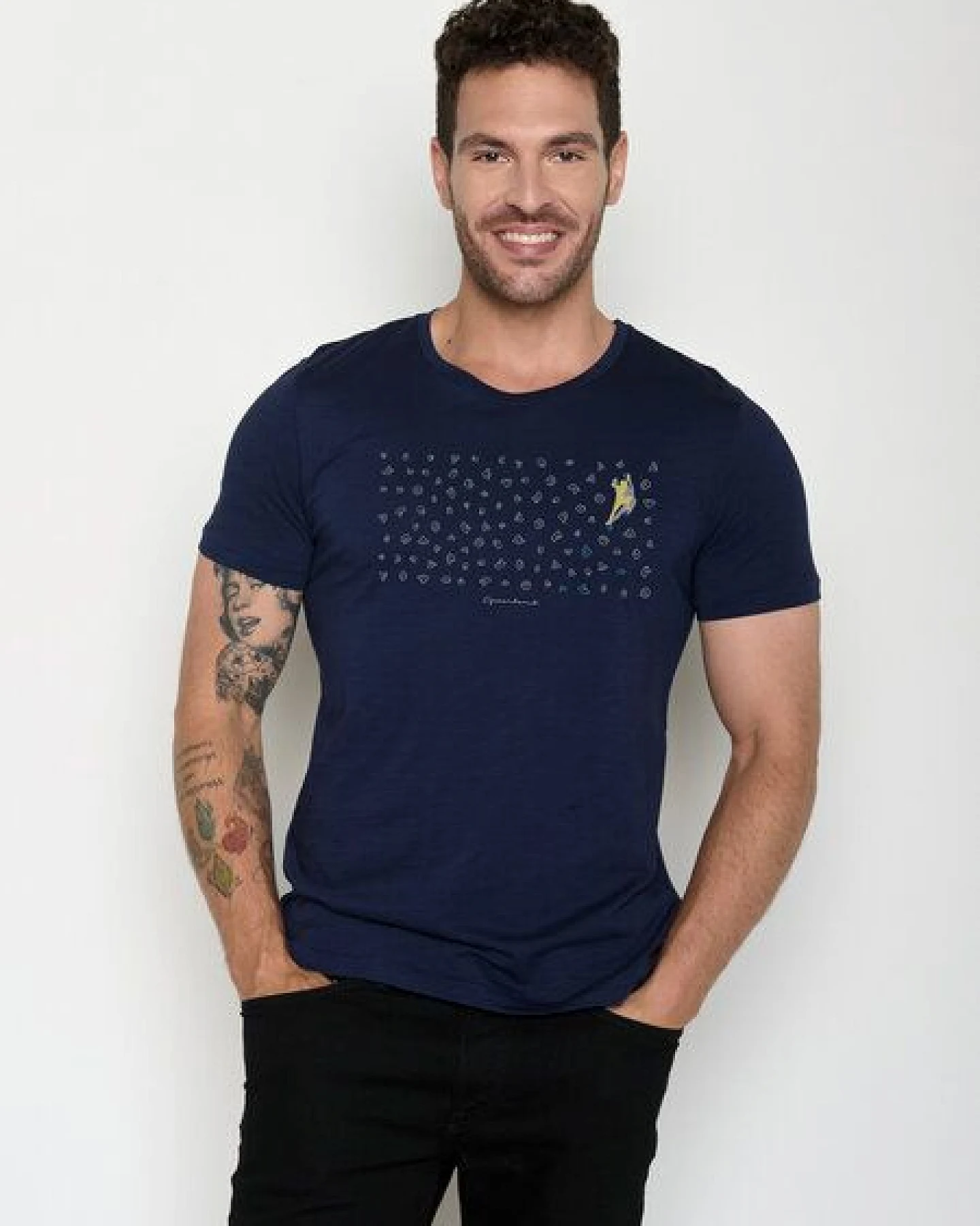 GREENBOMB Lifestyle Boulderer Spice - Sportliches T-Shirt aus Bio-Baumwolle / hochwertiger Print / GOTS / Fair & Vegan – Ansicht 2
