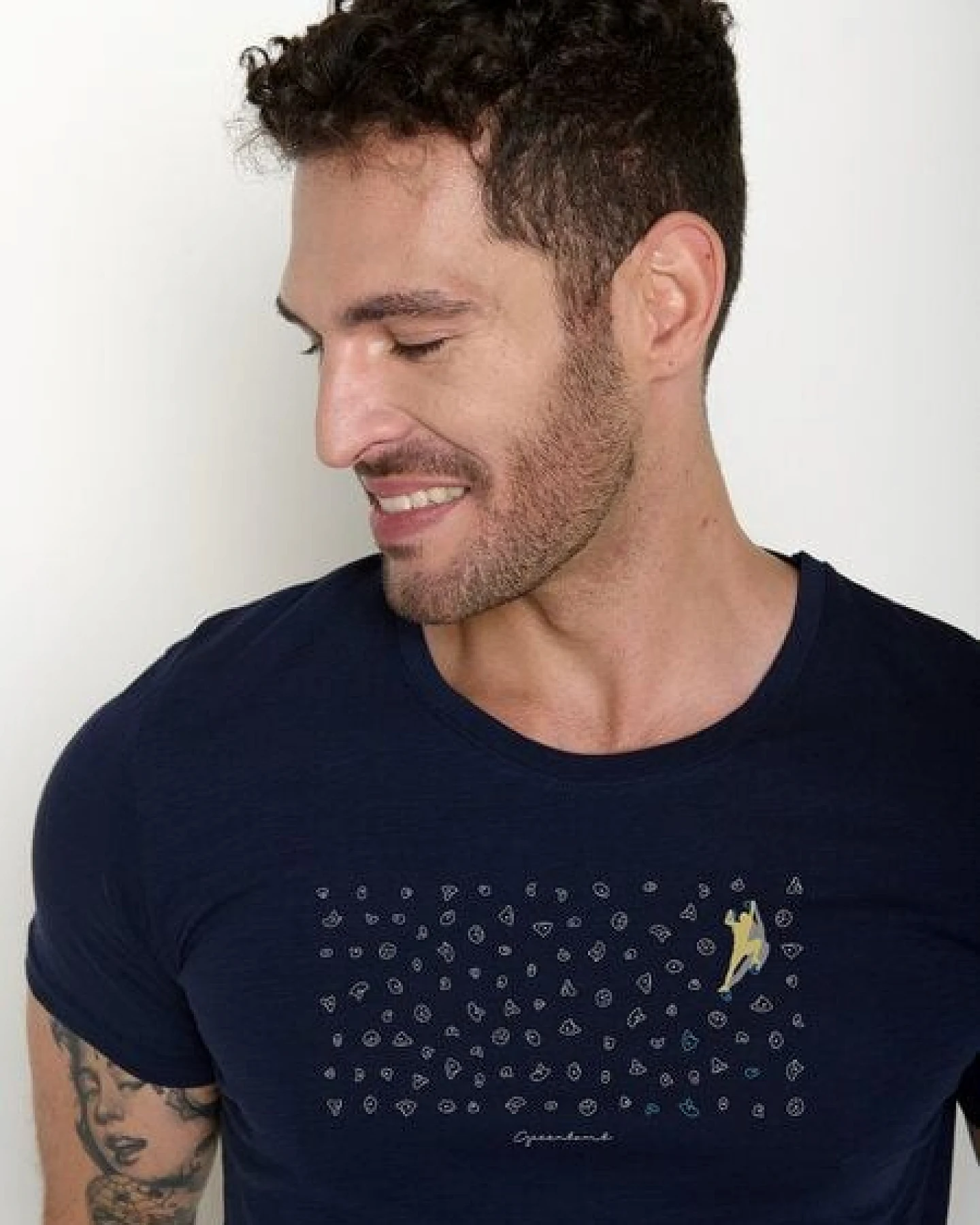 GREENBOMB Lifestyle Boulderer Spice - Sportliches T-Shirt aus Bio-Baumwolle / hochwertiger Print / GOTS / Fair & Vegan – Ansicht 3