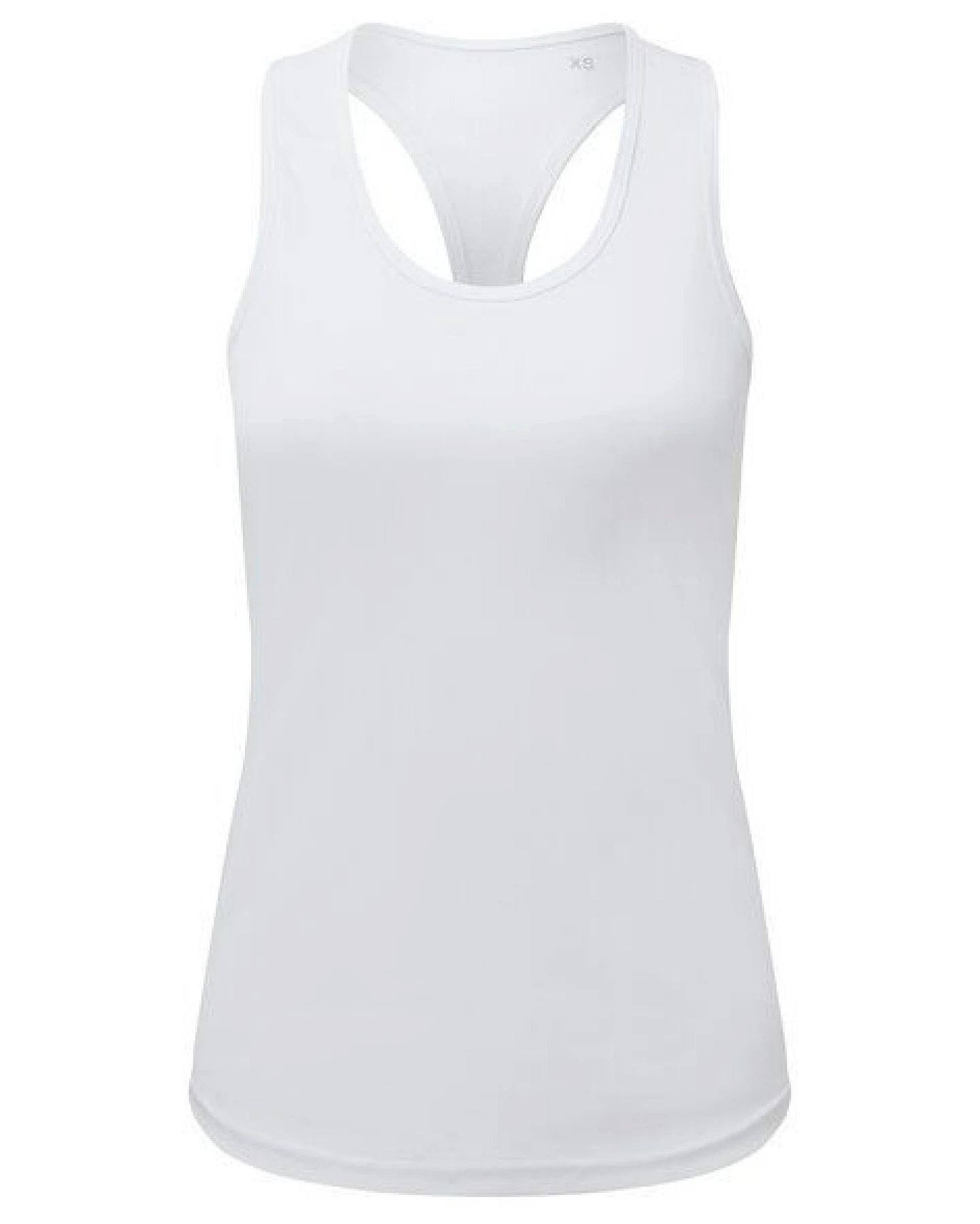 TriDri® Recycled Stretch Tank Top High Impact Recycled Performance Slim Racer Back Vest Ringerback – Ansicht 2