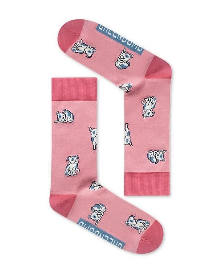 GREENBOMB Frenchi Socks - Lässige Socken aus Bio-Baumwoll Mix / hochwertiger Print / Fair & Vegan