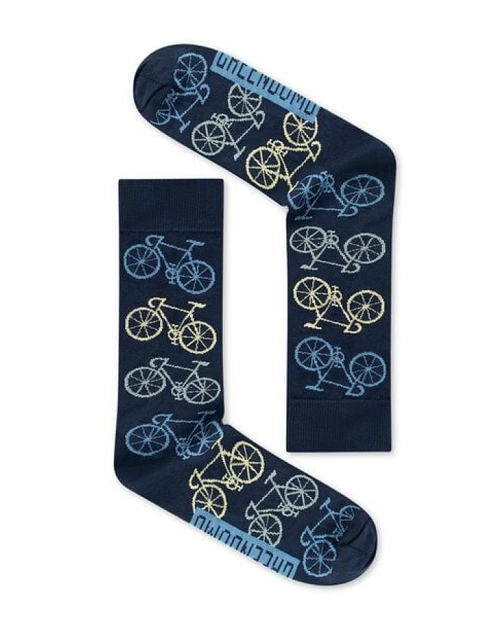 GREENBOMB Bike Big 4 Socks - Lässige Socken aus Bio-Baumwoll Mix / hochwertiger Print / Fair & Vegan