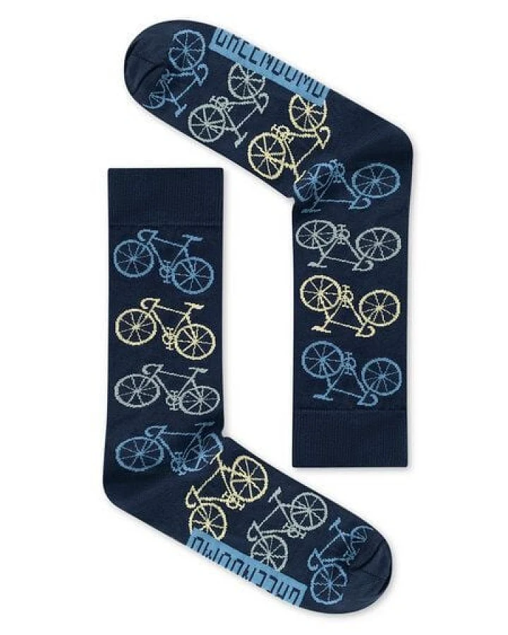 GREENBOMB Bike Big 4 Socks - Lässige Socken aus Bio-Baumwoll Mix / hochwertiger Print / Fair & Vegan