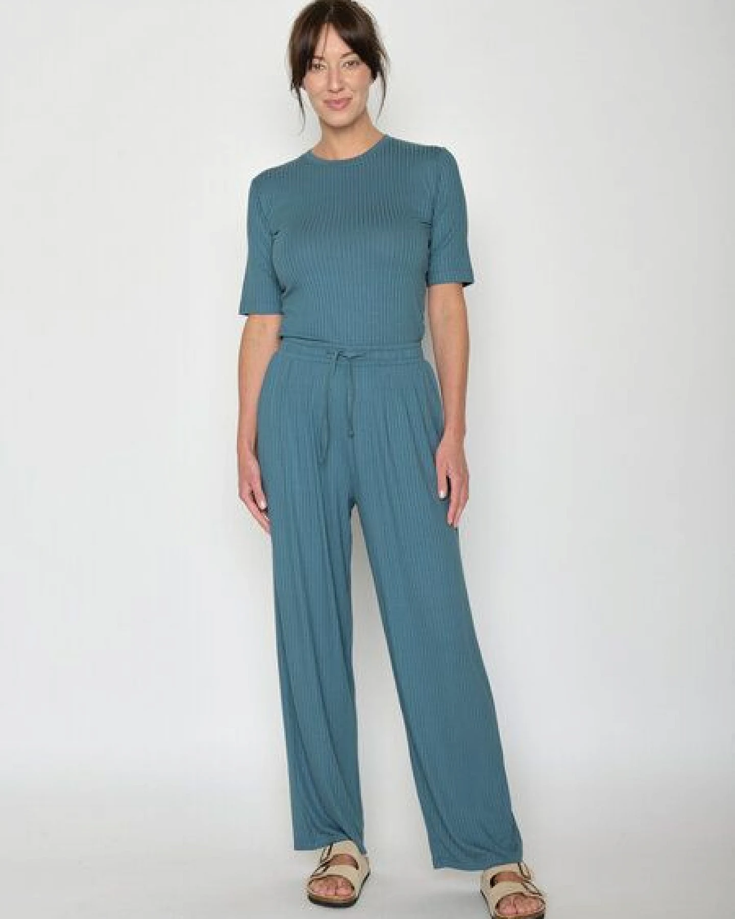 GREENBOMB Basic Mood - Lässige Hose aus LENZING ECOVERO / Fair & Vegan – Ansicht 3