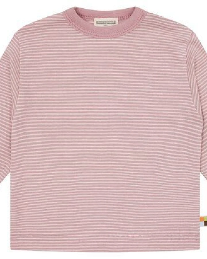 loud + proud Babys & Kinder Langarm Shirt Streifen, GOTS-zertifiziert