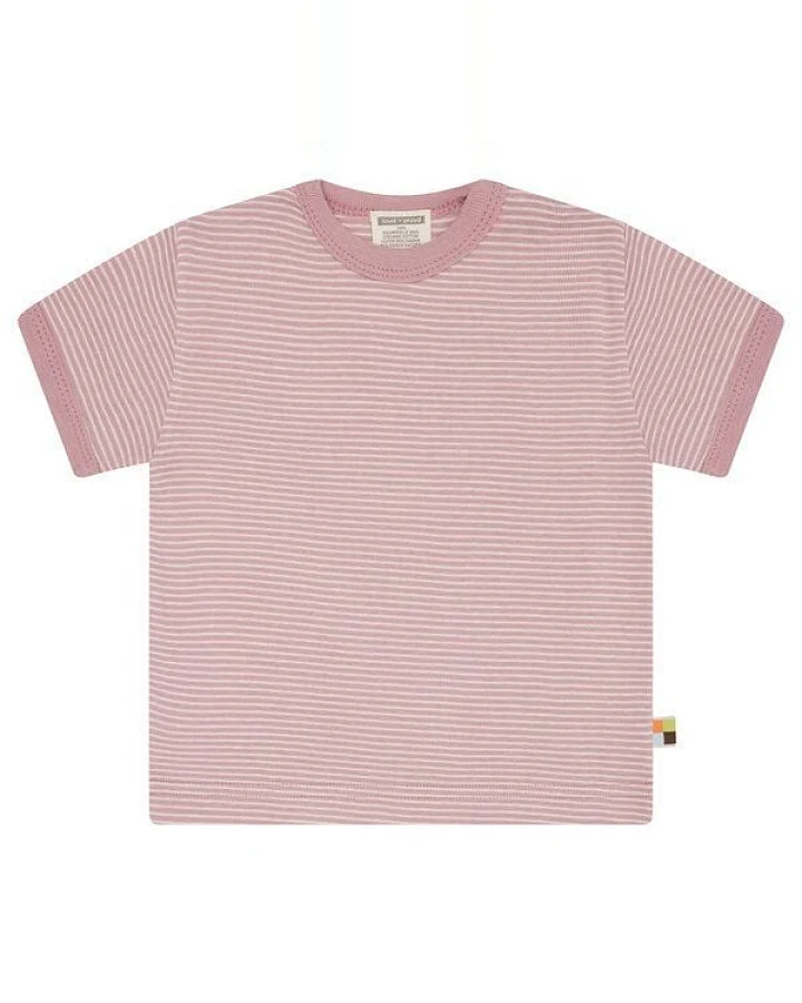 loud + proud Babys & Kinder T-Shirt Streifen, GOTS-zertifiziert