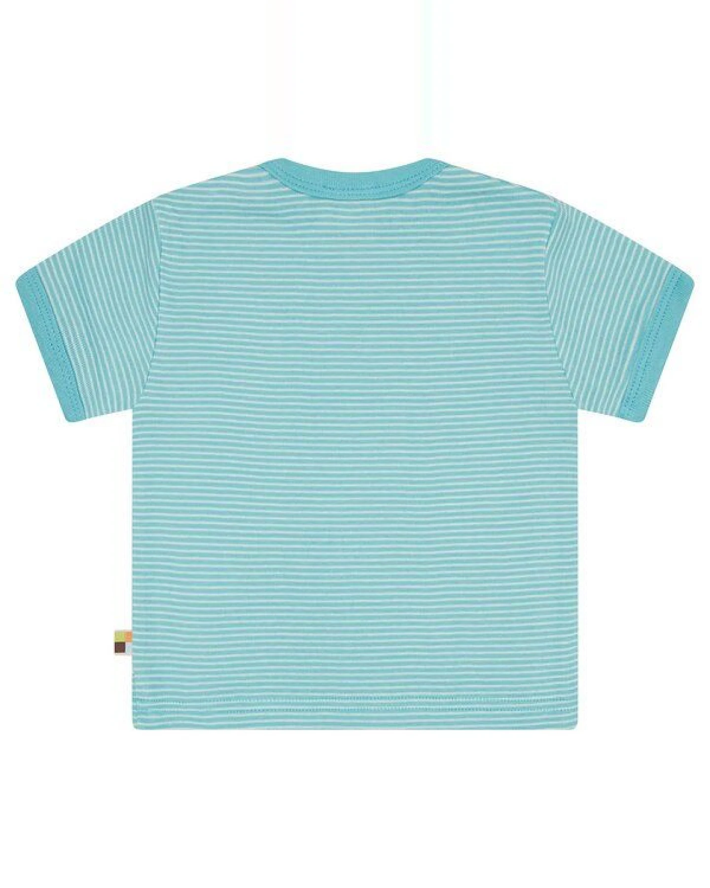 loud + proud Babys & Kinder T-Shirt Streifen, GOTS-zertifiziert – Ansicht 2