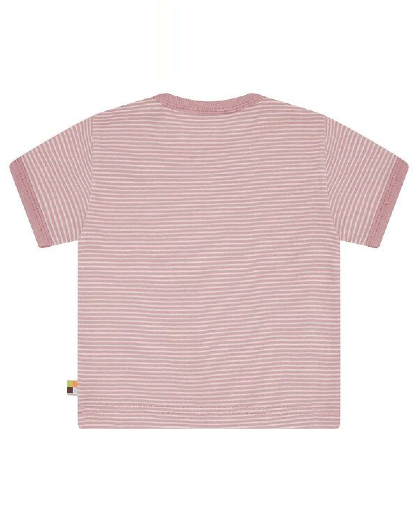 loud + proud Babys & Kinder T-Shirt Streifen, GOTS-zertifiziert – Ansicht 2