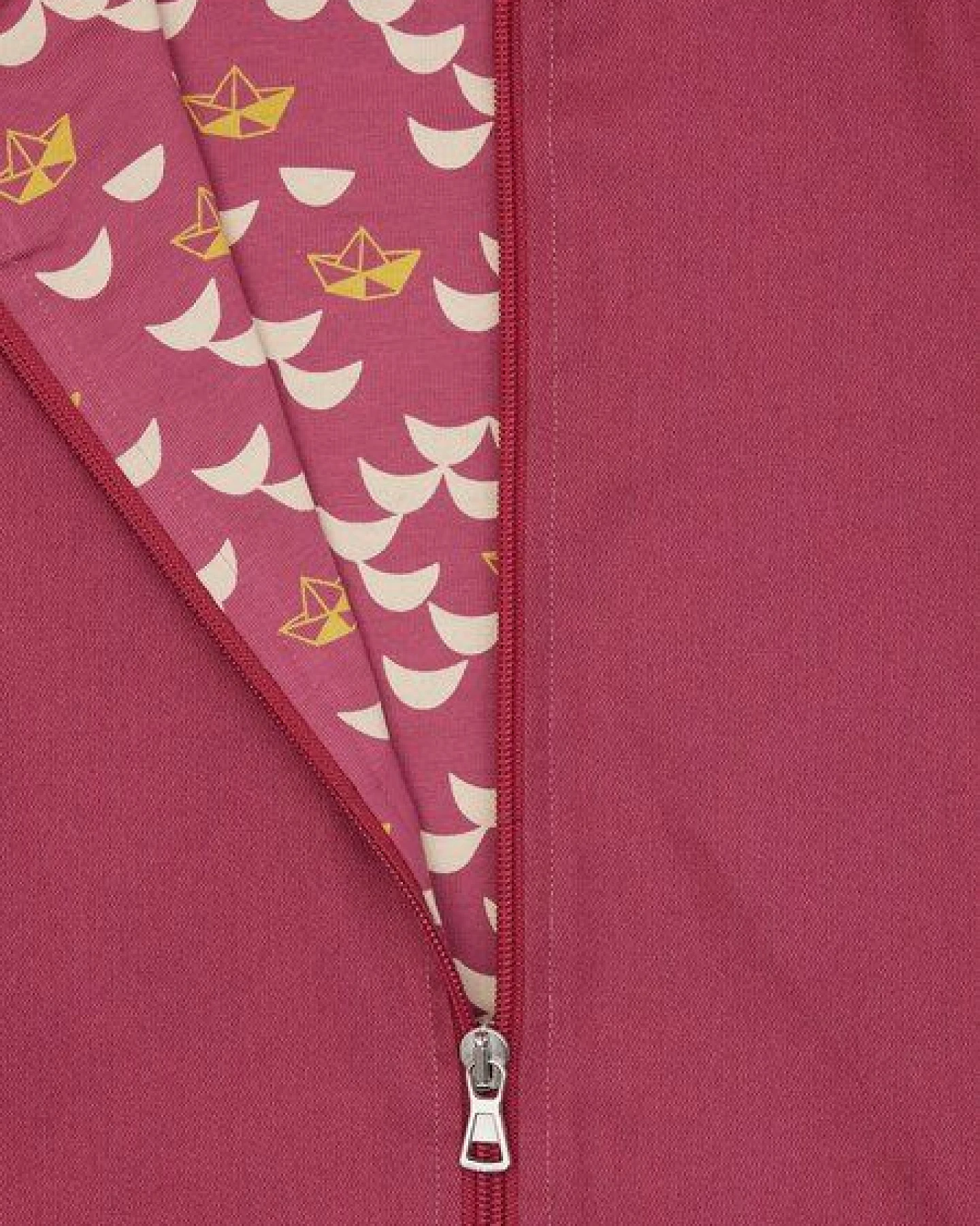 loud + proud Babys & Kinder Outdoorjacke Uni mit Futter, GOTS-zertifiziert – Ansicht 3
