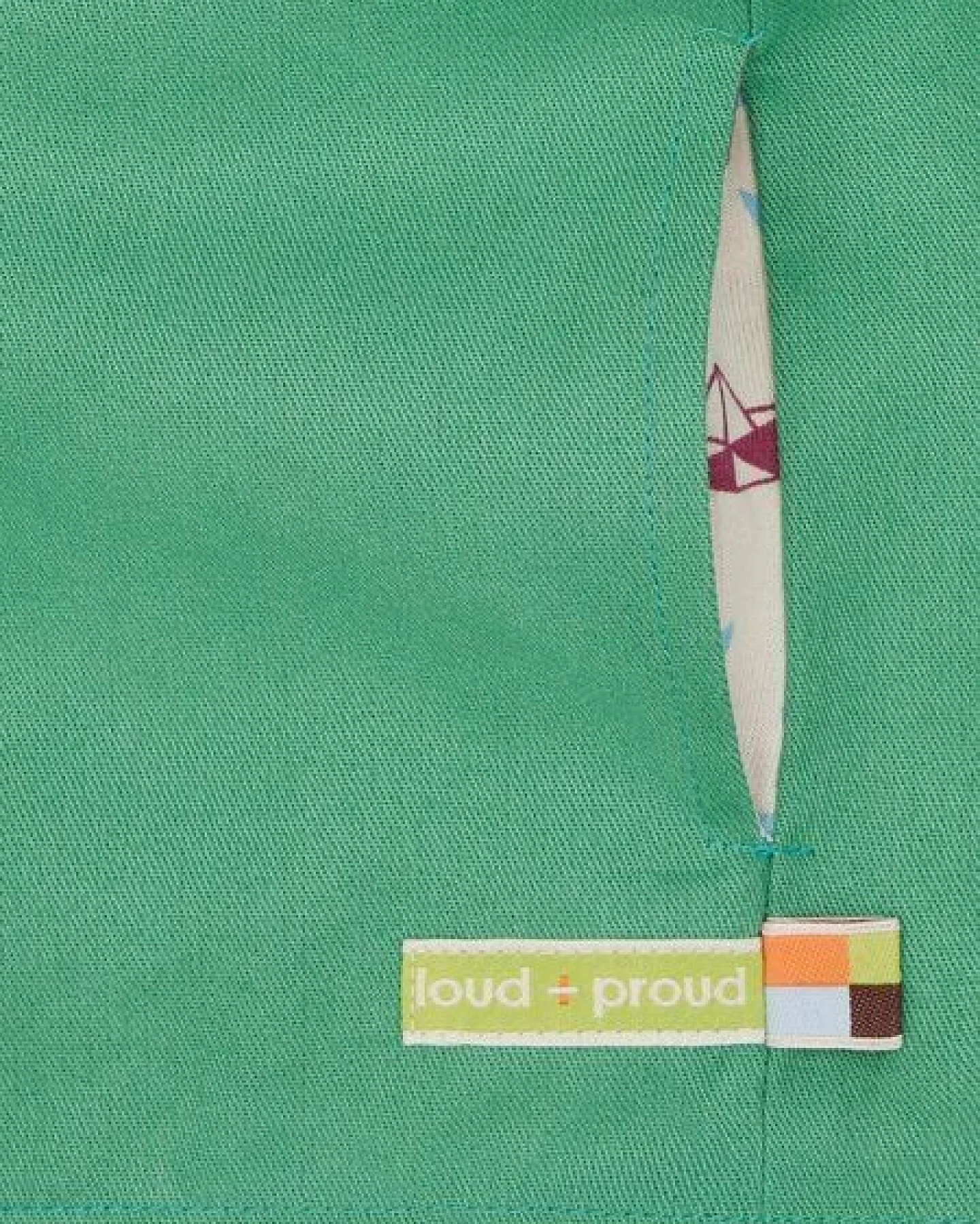 loud + proud Babys & Kinder Outdoorjacke Uni mit Futter, GOTS-zertifiziert – Ansicht 4