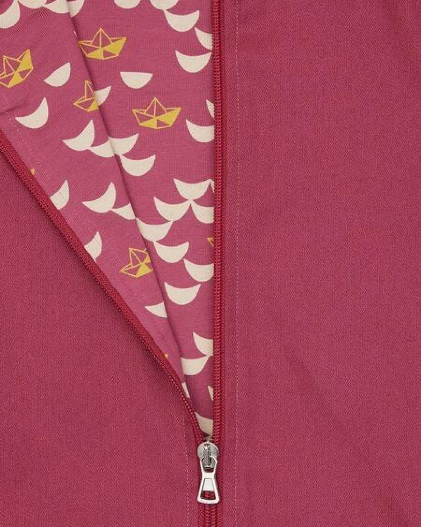 loud + proud Babys & Kinder Outdoorjacke Uni mit Futter, GOTS-zertifiziert – Ansicht 3